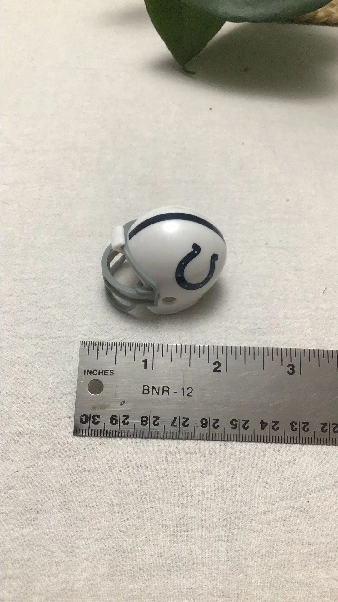 Product image for Colts Riddell mini football helmet 2016