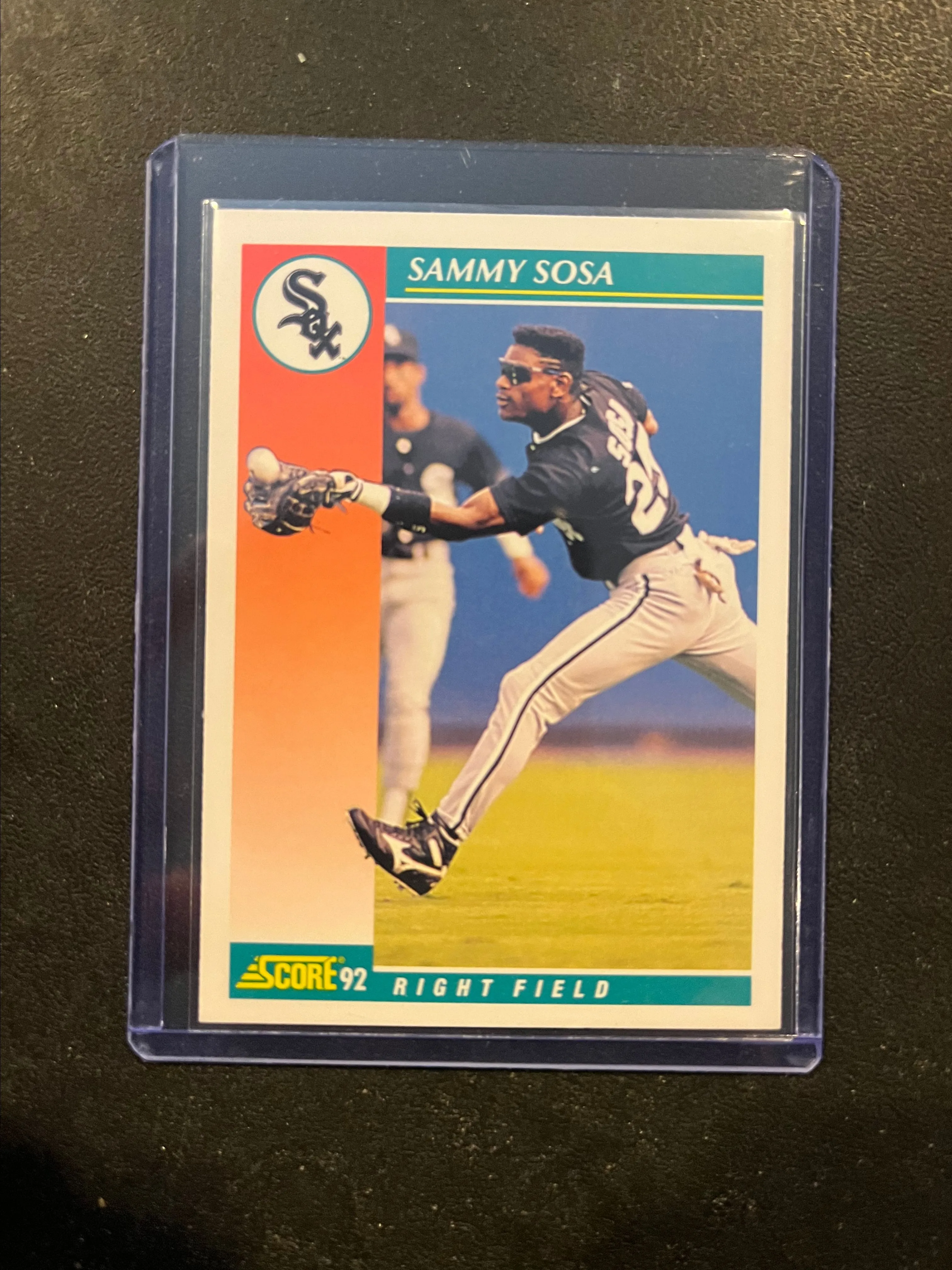 Product image for 1992 Score Baseball Card Sammy Sosa #258 Chicago White Sox