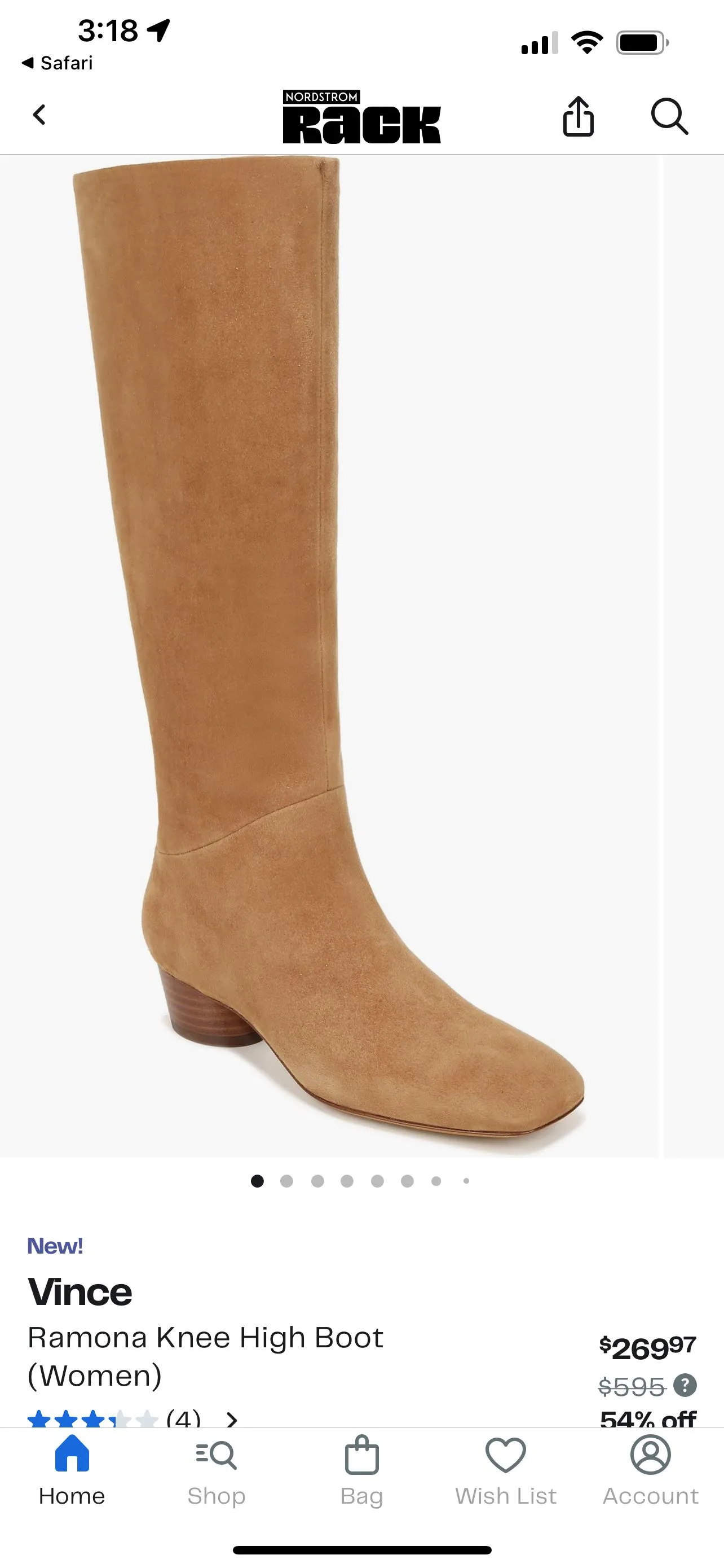 Product image for Vince Boots Size 7