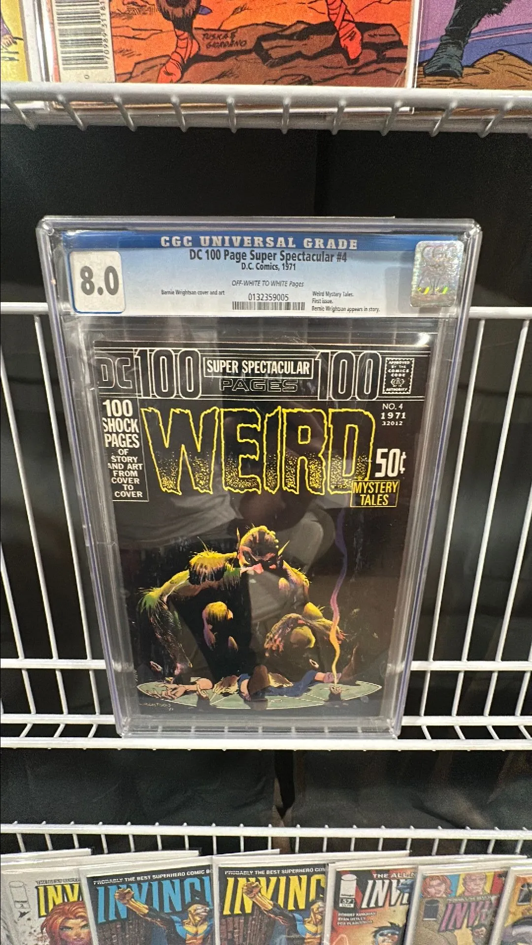 Product image for DC 100 Page Super Spectacular #4 (1971) CGC 8.0 - Bernie Wrightson cover and art