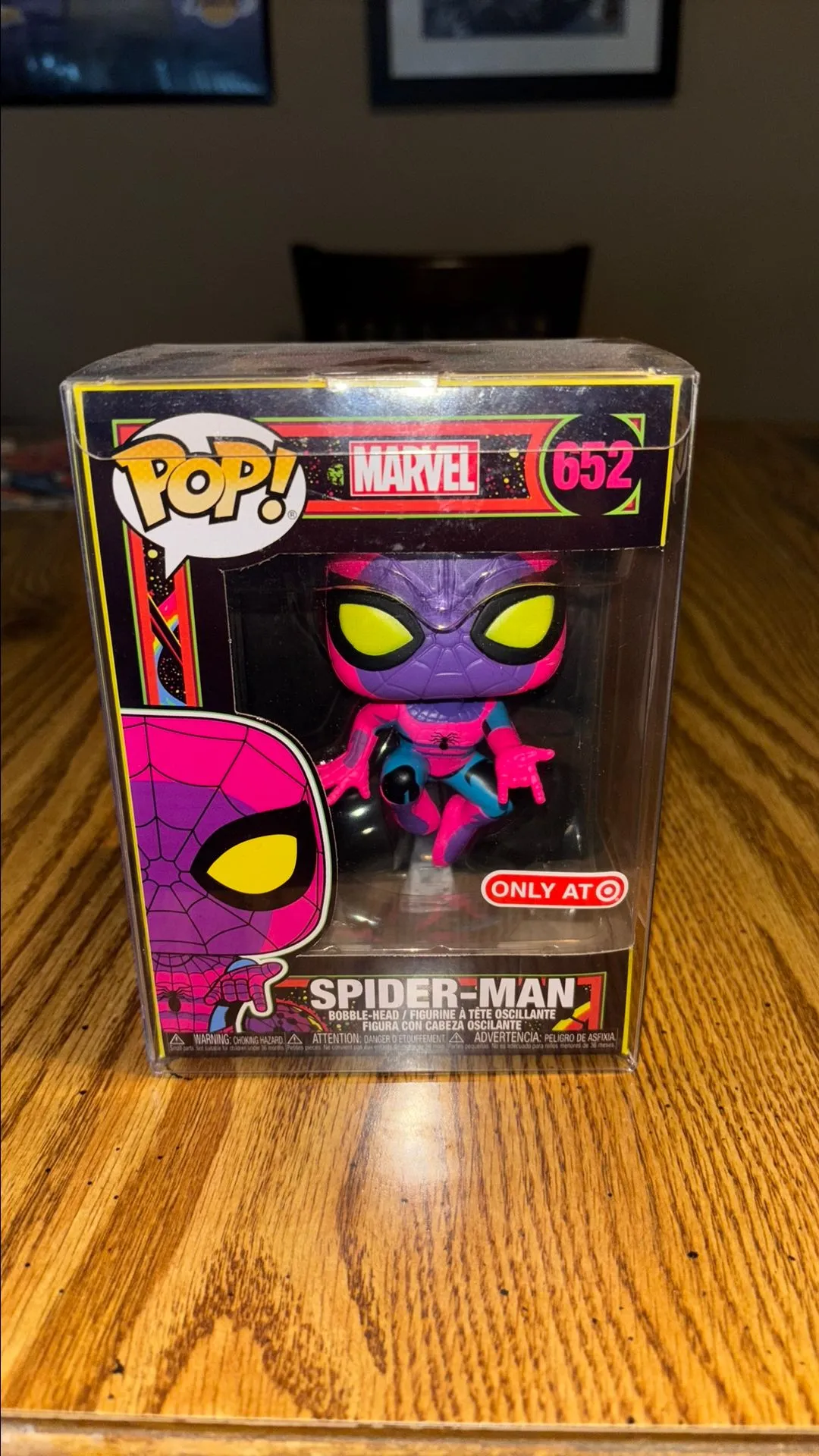 Product image for Spider-Man (Blacklight)