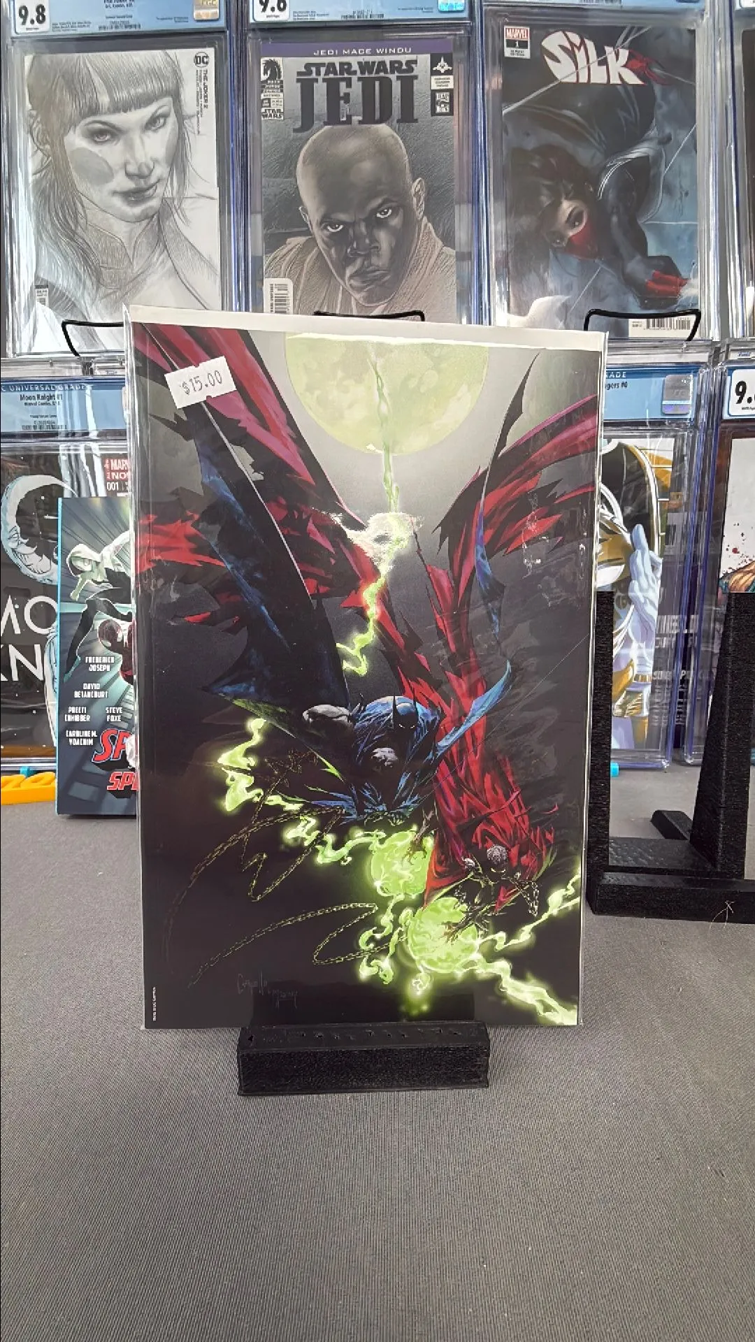 Product image for Batman/Spawn #1 GitD Variant