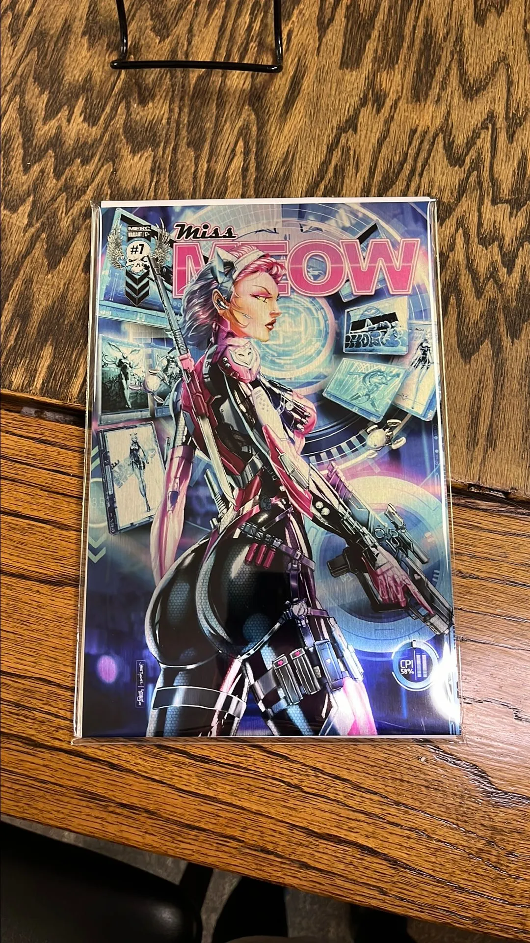 Product image for MISS MEOW #7 TRADE DRESS METAL