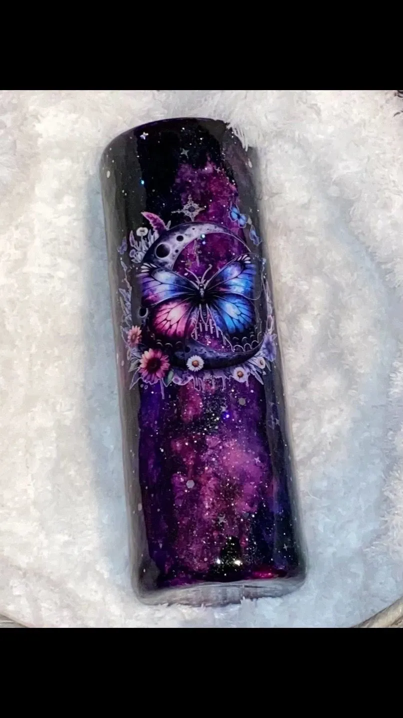 Product image for Galaxy Butterfly & Moon