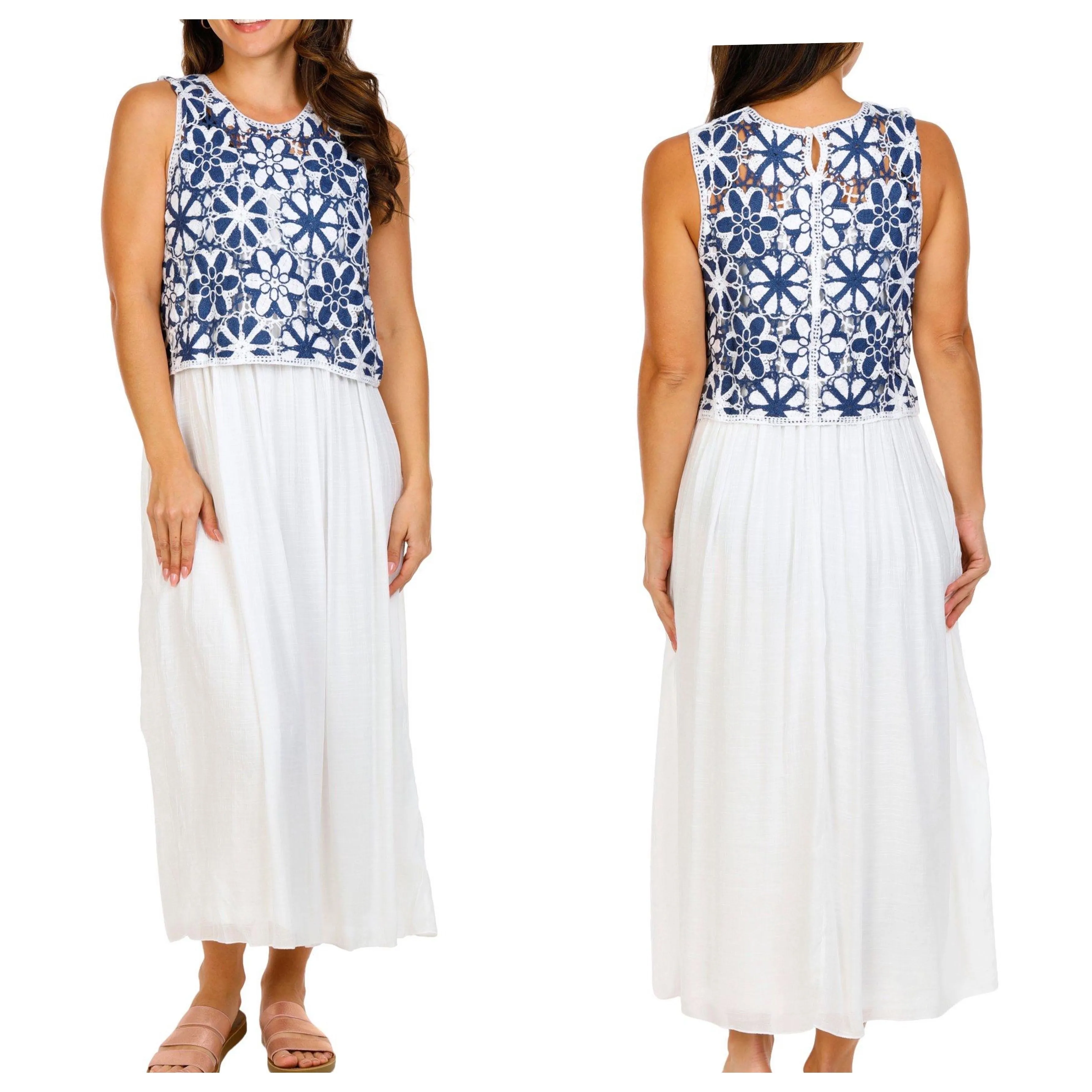 Product image for NWT Crochet overlay dress
