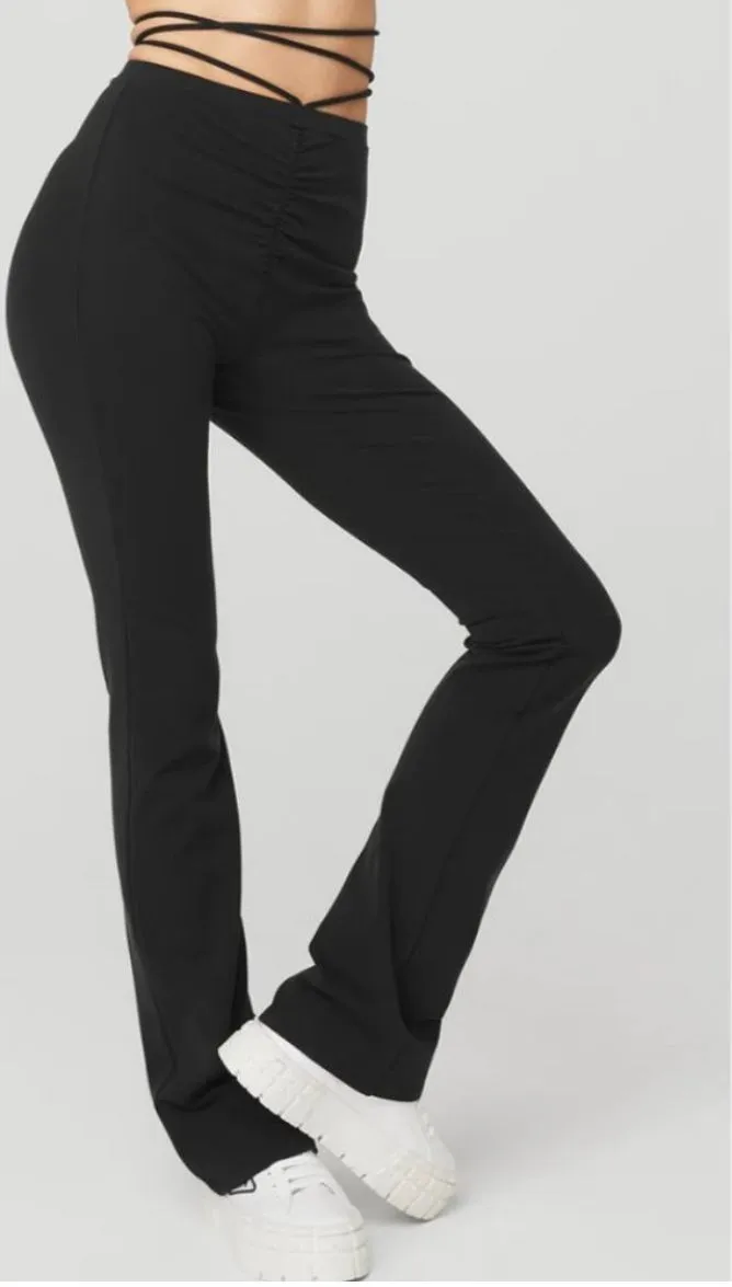 Product image for Alo Yoga Airbrush High Waist Cinch Flare Legging NWT