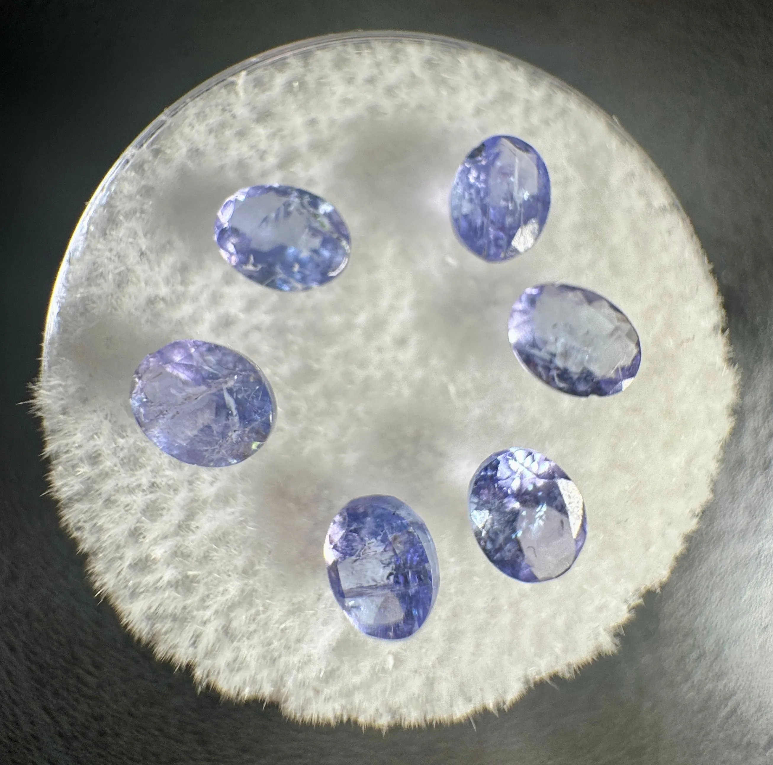 Product image for 002 Natural Tanzanite 2.2 CTW Ovals