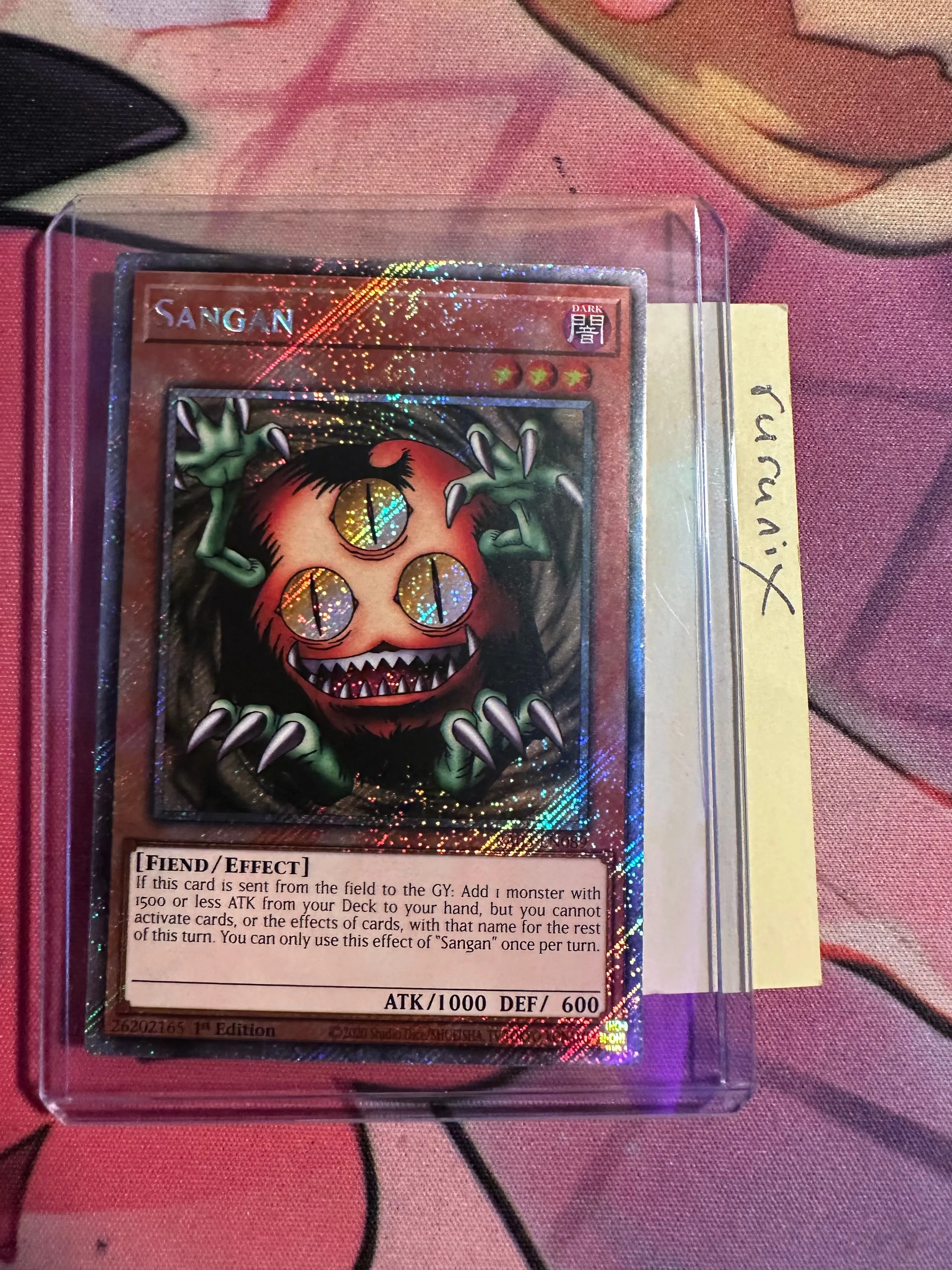 Yugioh Sangan (Platinum Secret Rare) RA03-EN089 - Quarter Century Bonanza   Whatnot: Shop, Sell, Connect