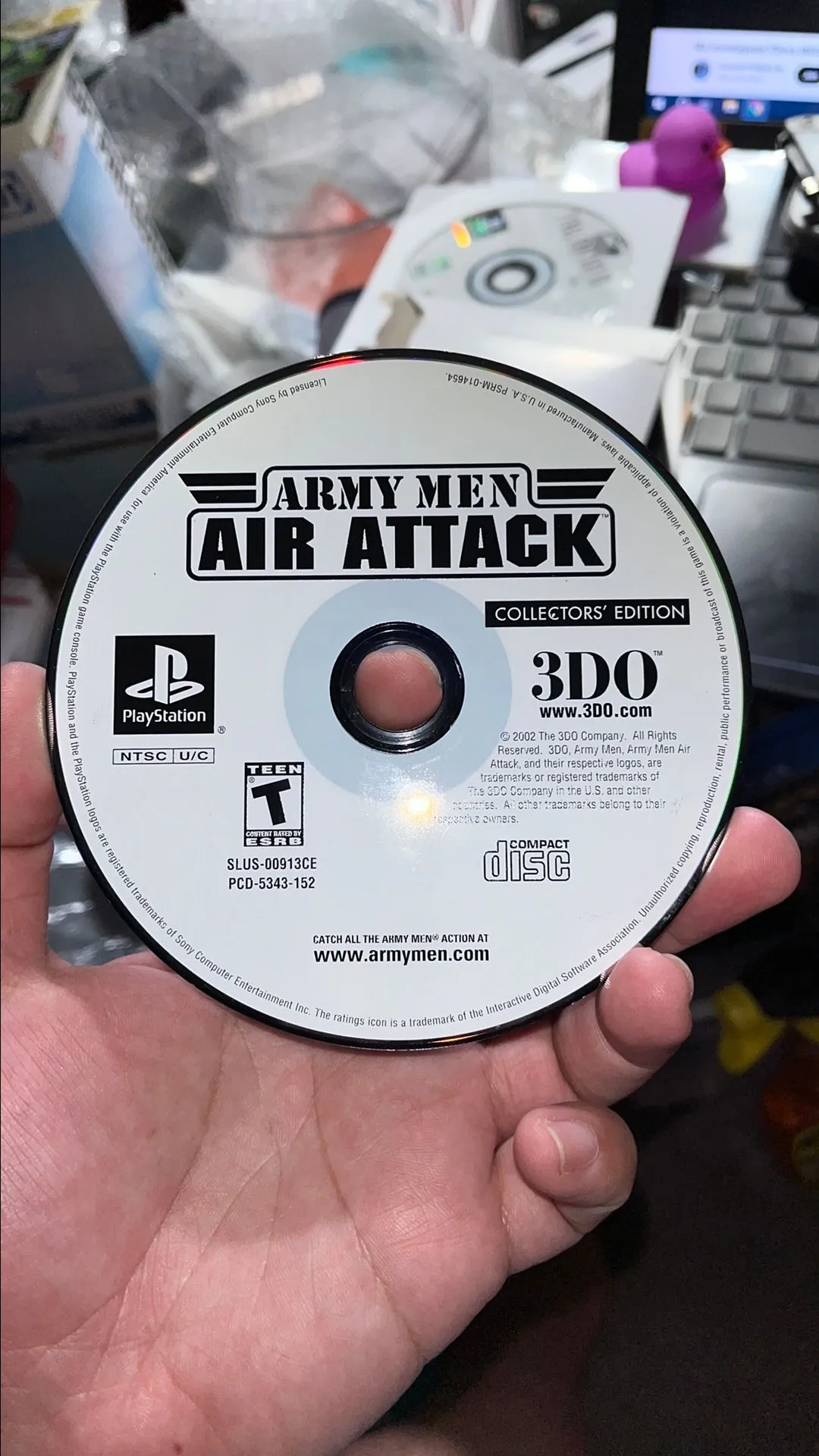 Product image for Army Men Air Attack Collector's Edition PS1 Disc