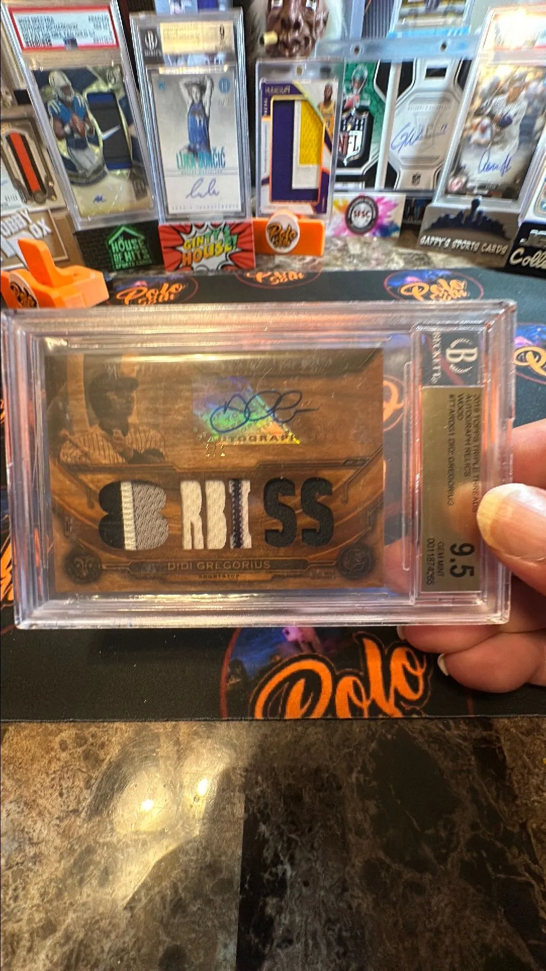 Product image for Didi Gregorius TT auto patch 1/1 bgs 9.5