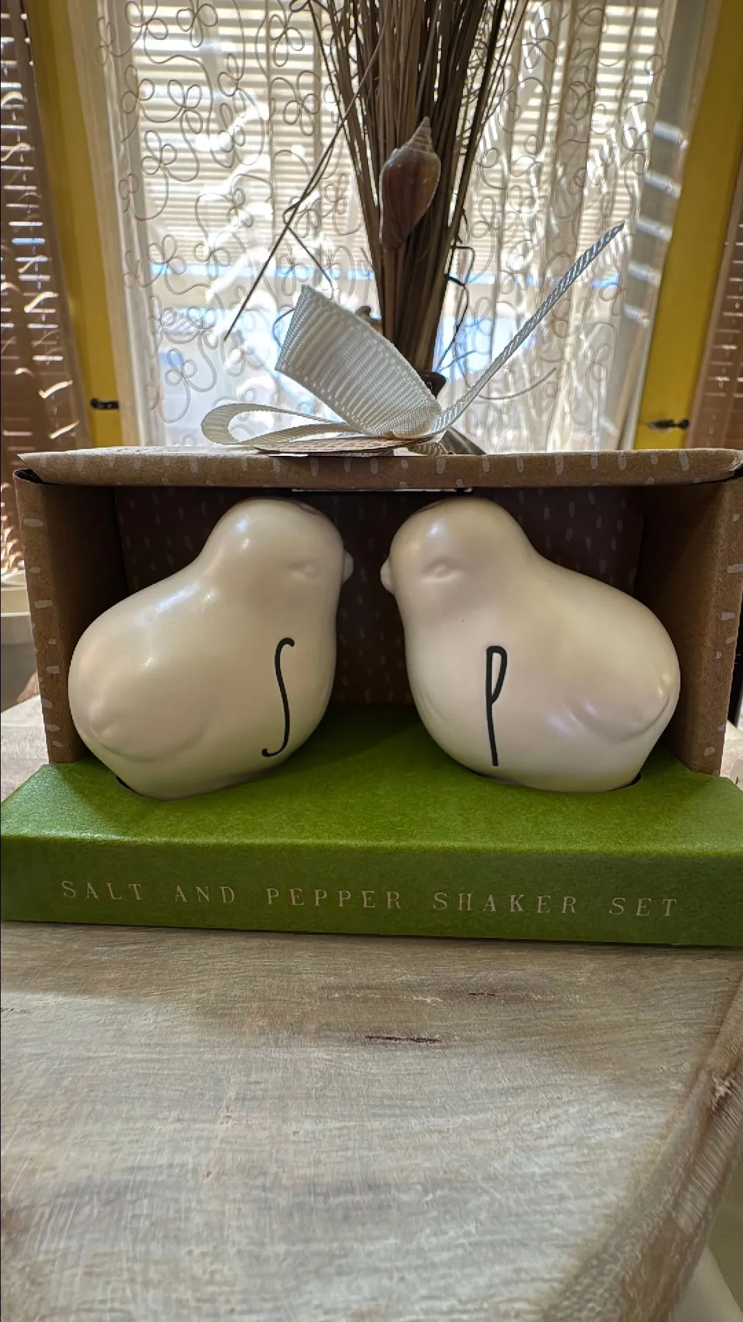 Product image for Rae Dunn Chick Salt & Pepper Shaker Set