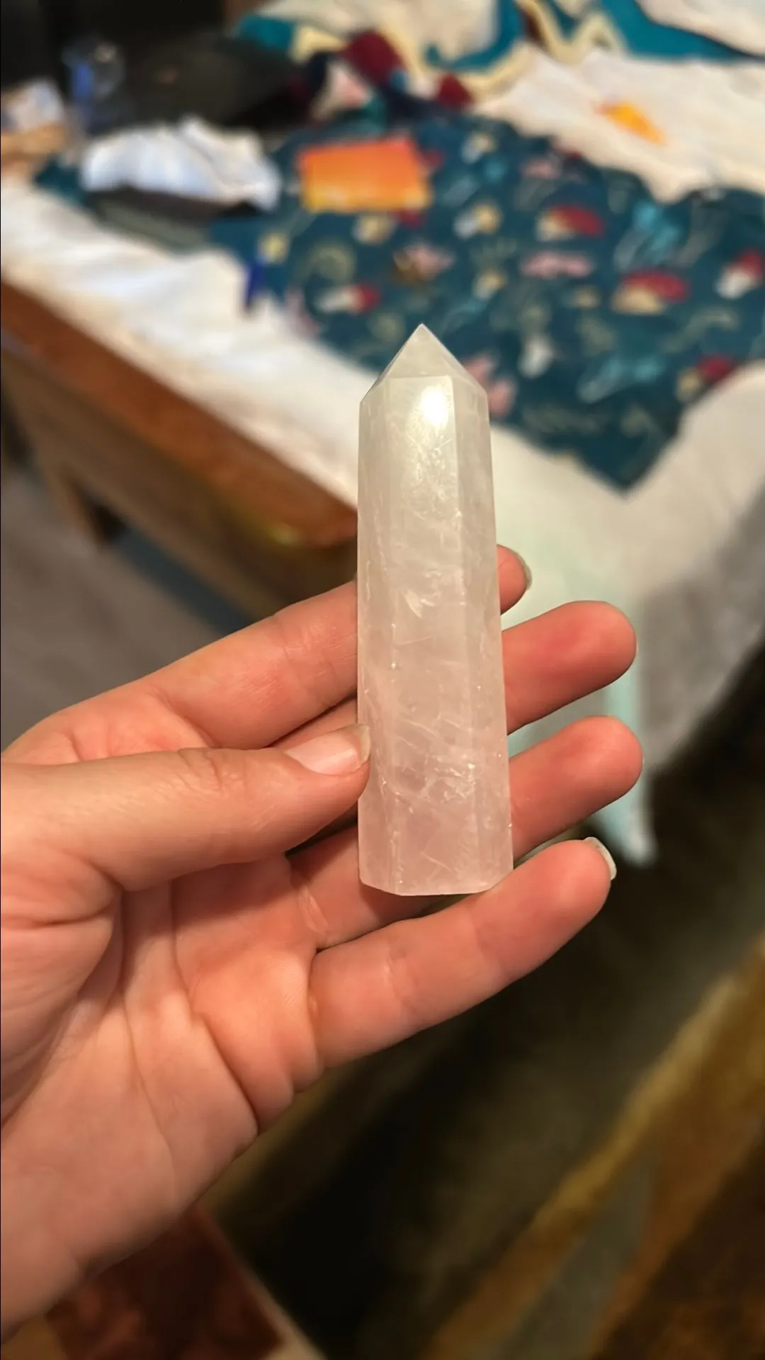 Product image for Rose quartz tower