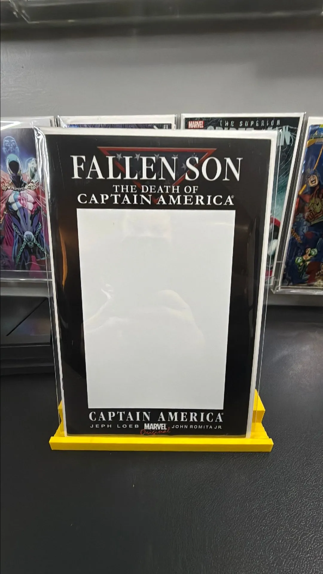 Product image for FALLEN SON: THE DEATH OF CAPTAIN AMERICA #3 BLANK VARIANT