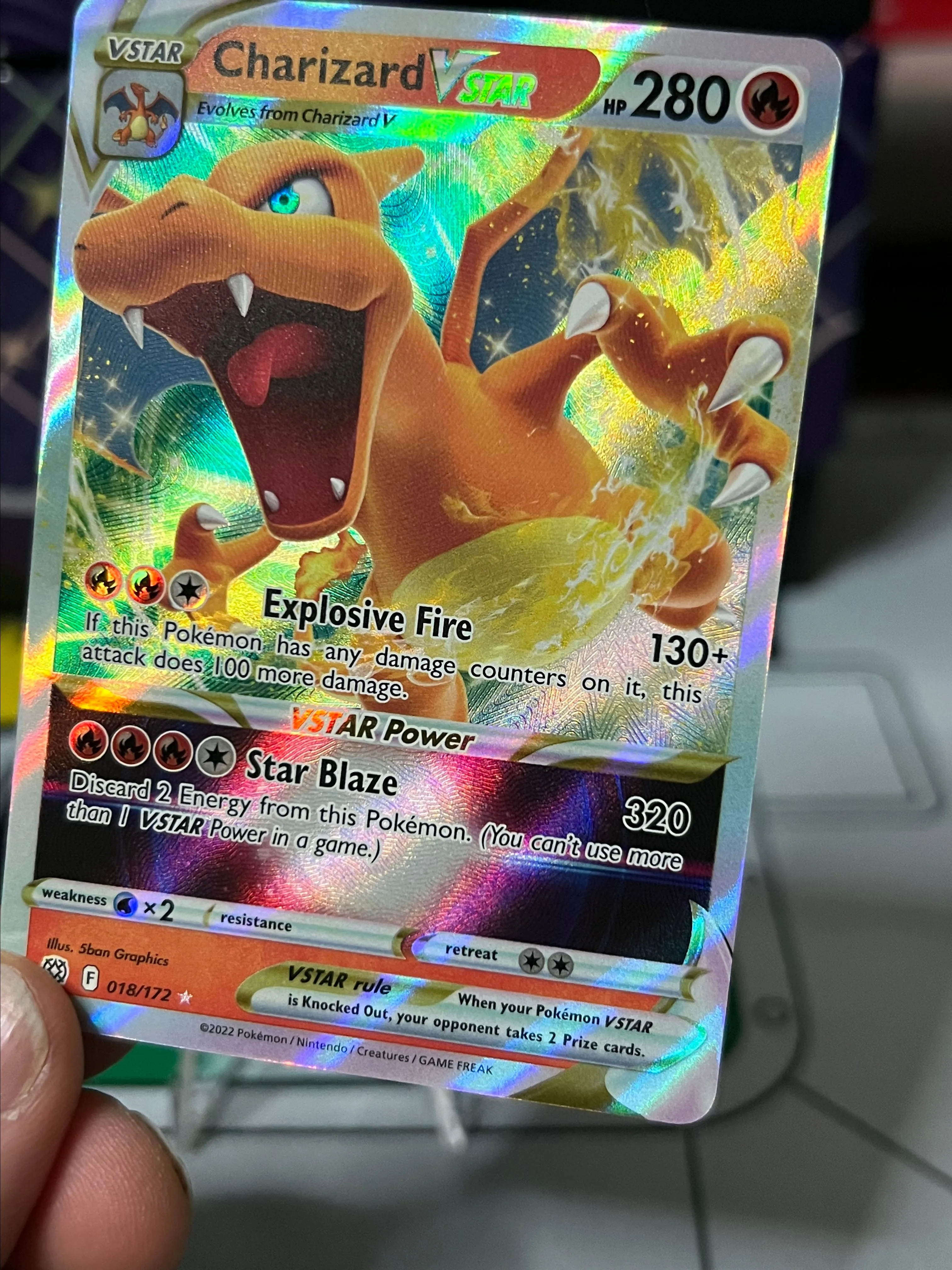 Charizard VSTAR 18/172 Brilliant Stars  Whatnot: Shop, Sell, Connect