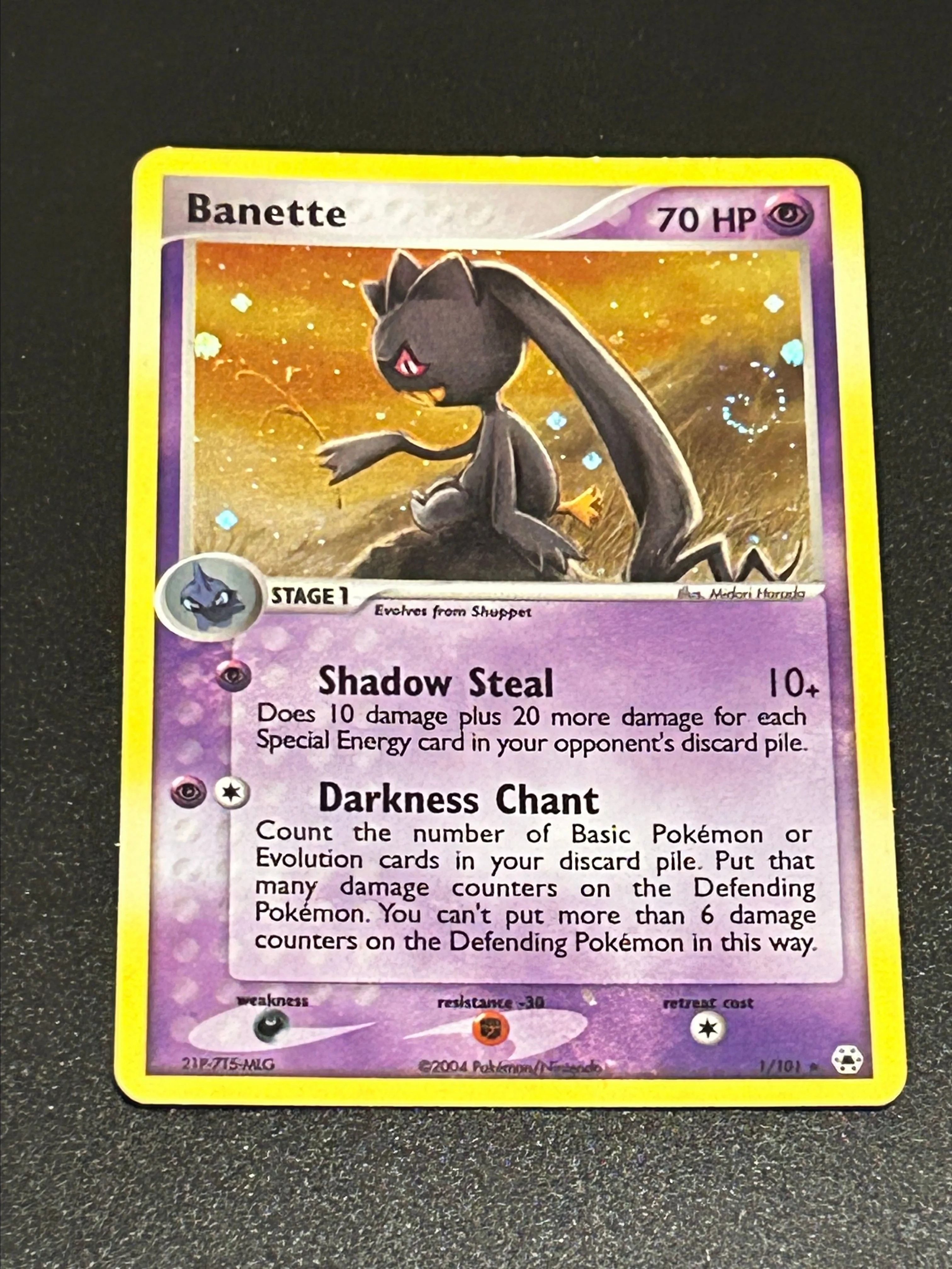 Product image for Banette 1 Hidden Legends Holo