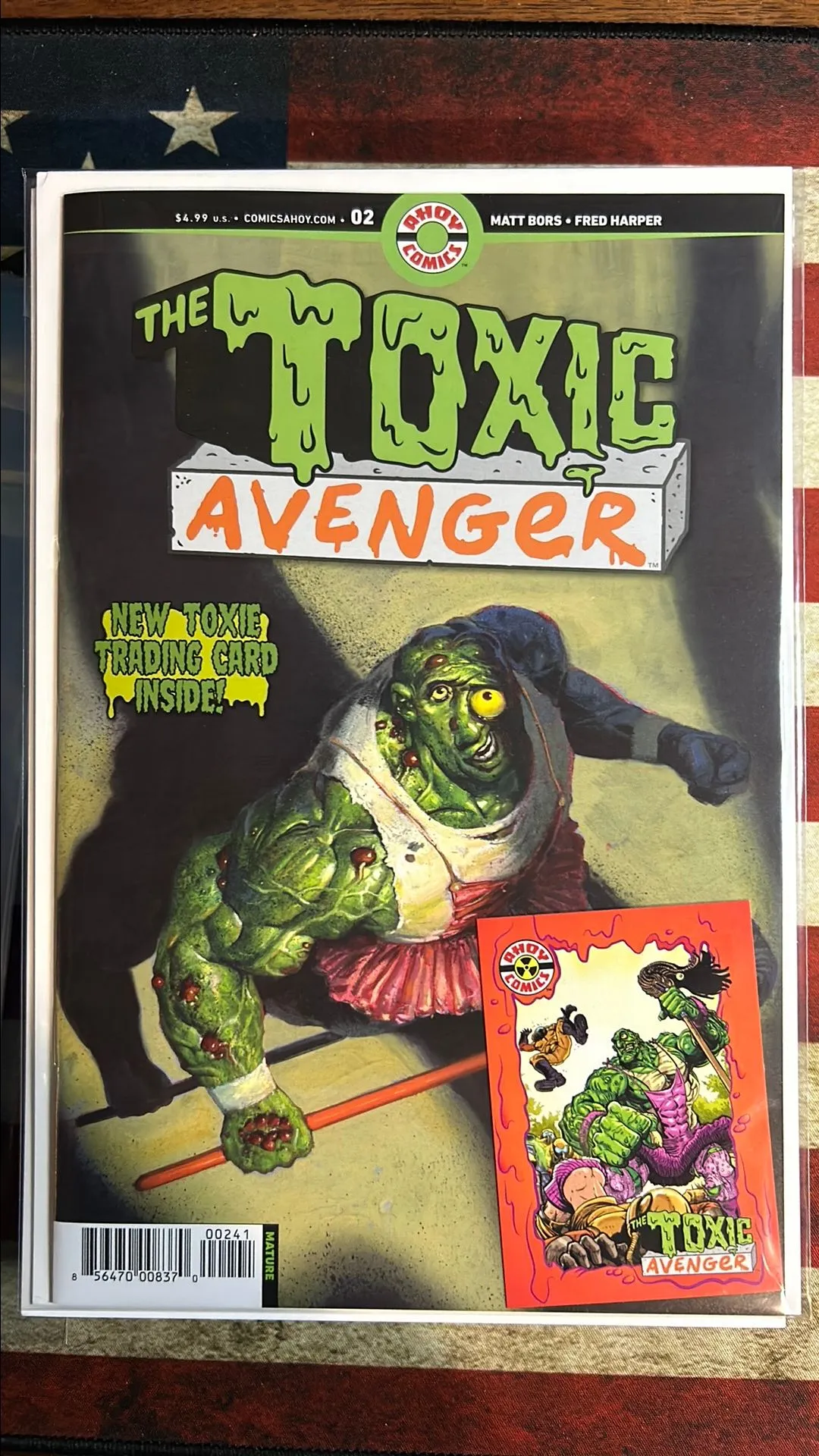 Product image for The Toxic Avenger 2 w Trading Card! NM