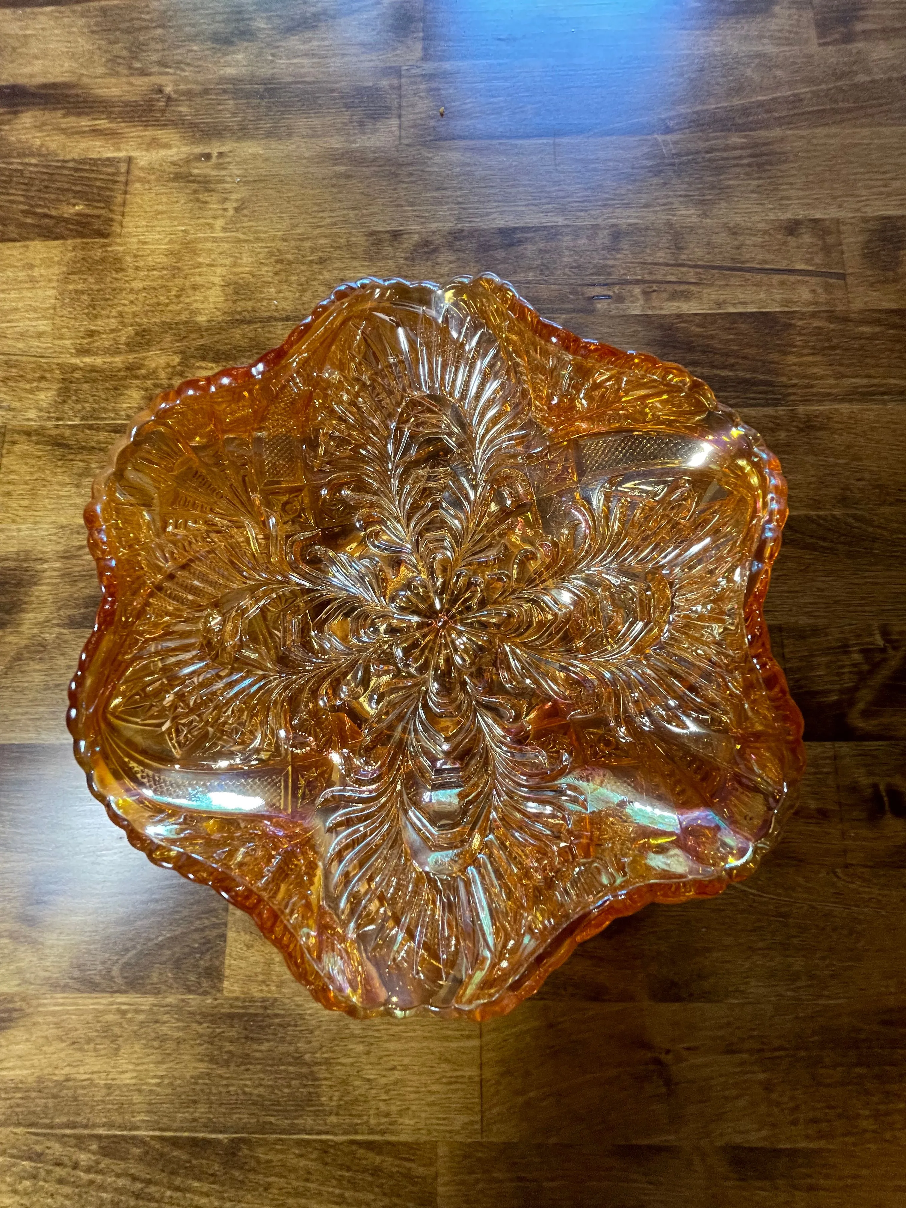 Product image for Vintage Carnival Glass Bowl