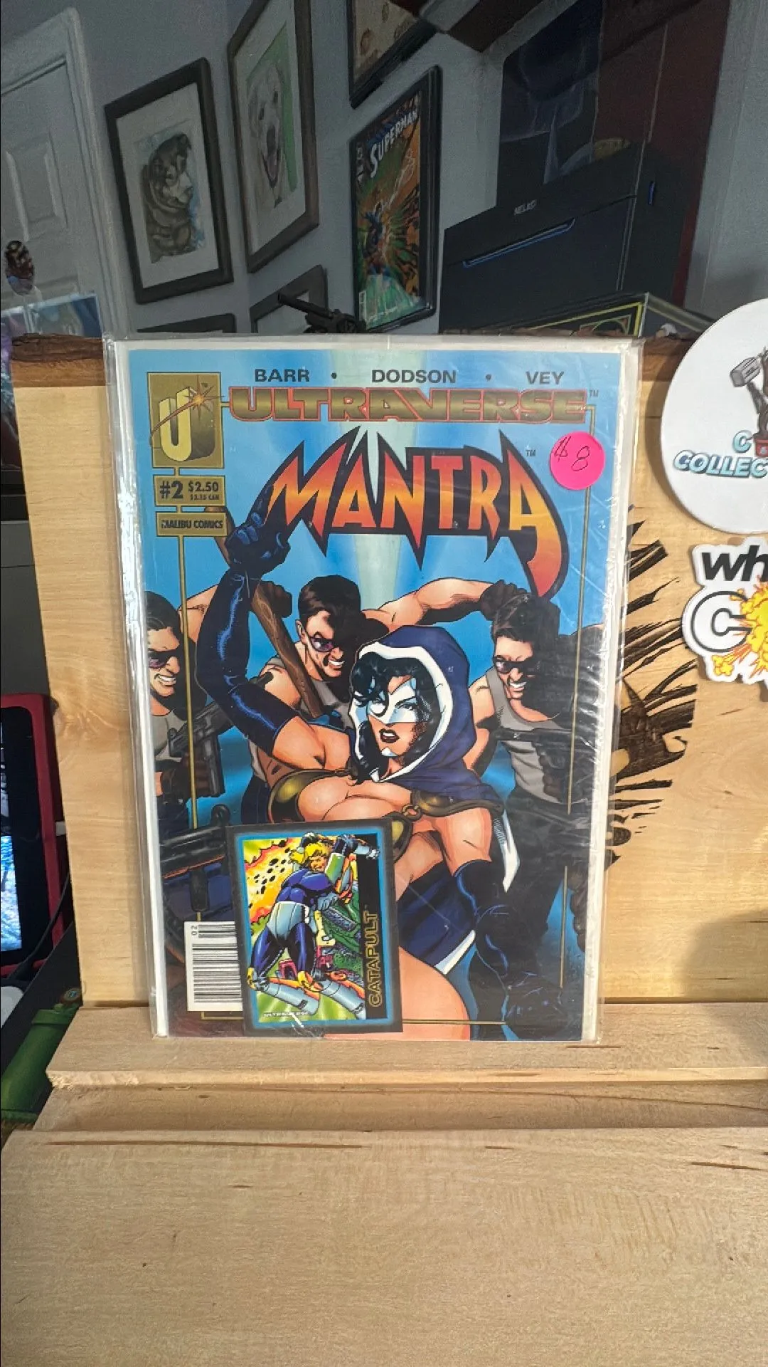 Product image for Mantra, Vol. 1 #2 (Sealed with Catapult Trading Card), FMV $8💰🤑