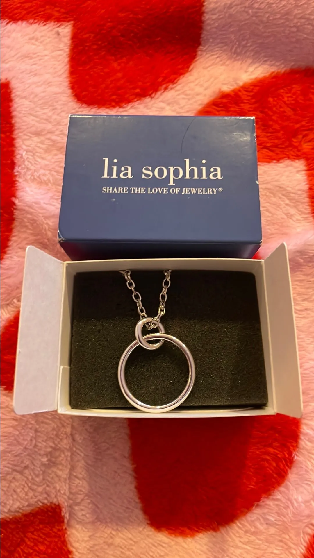 Product image for Lia Sophia Silver Ring Necklace