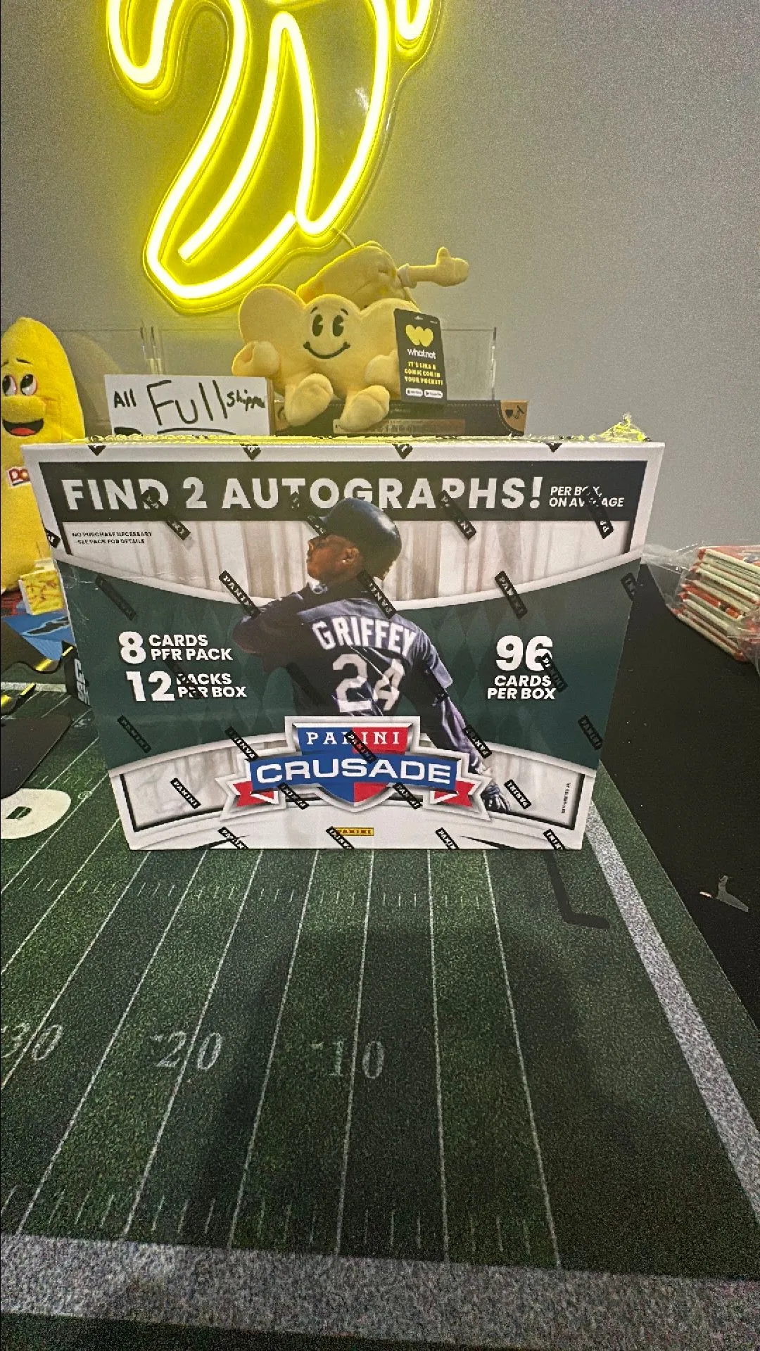 Product image for 2024 Panini Crusade Baseball MLB Premium Hobby Box 2 Hits Per Box