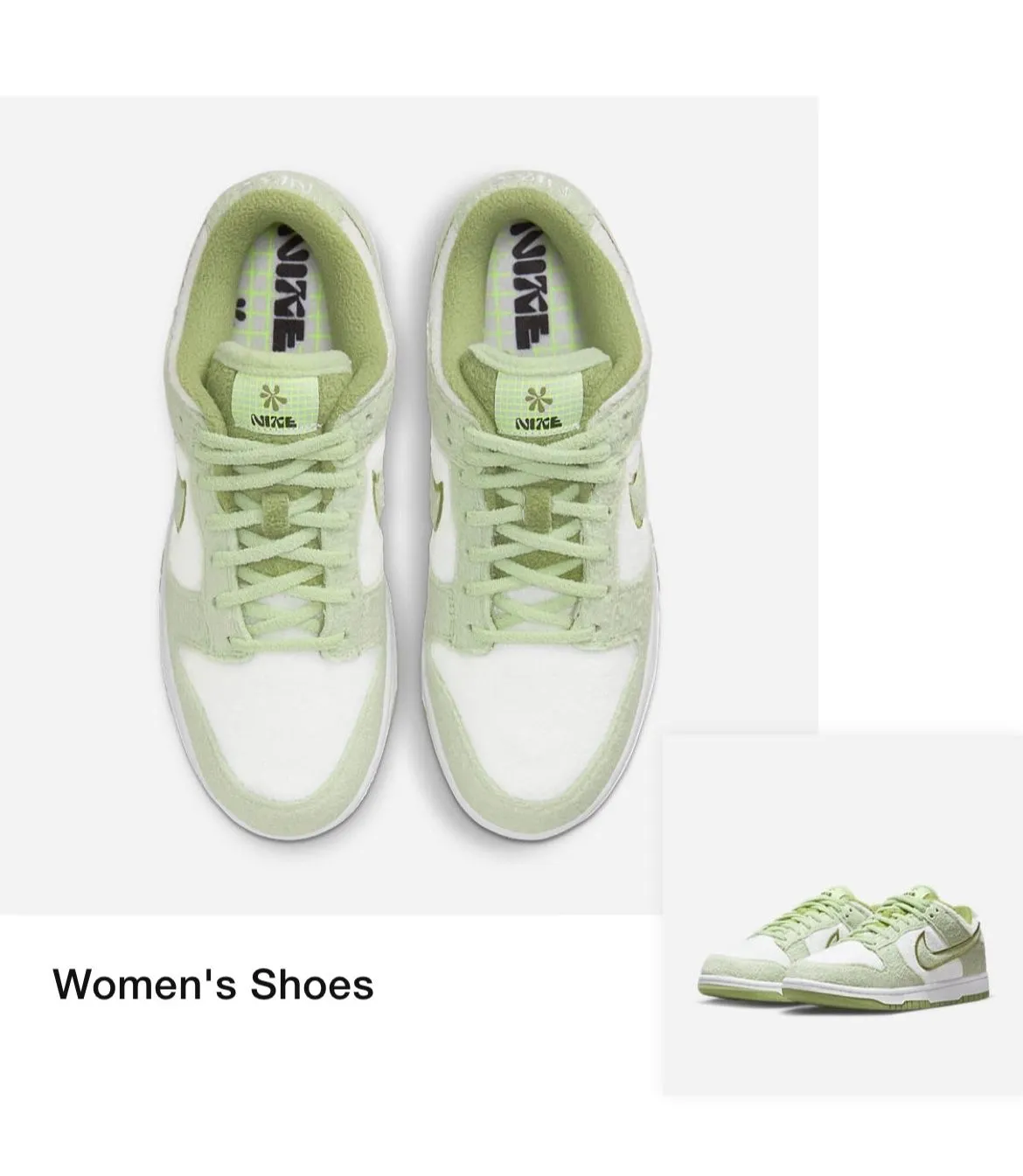 Product image for Nike Dunk Low SE Fleece Pack HoneyDew
