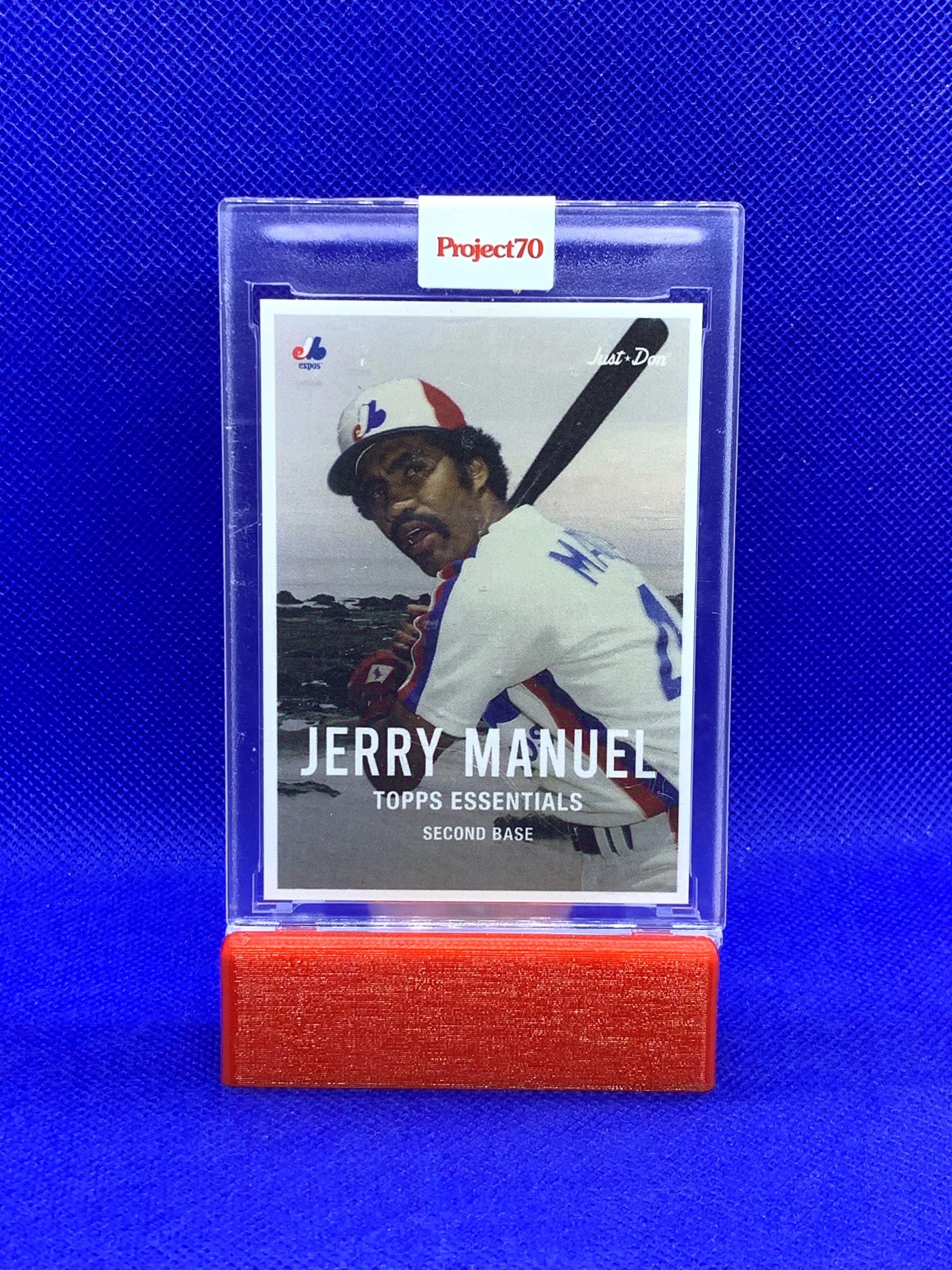 Product image for 2021 TOPPS PROJECT 70 JERRY MANUEL MONTRÉAL EXPOS WN10