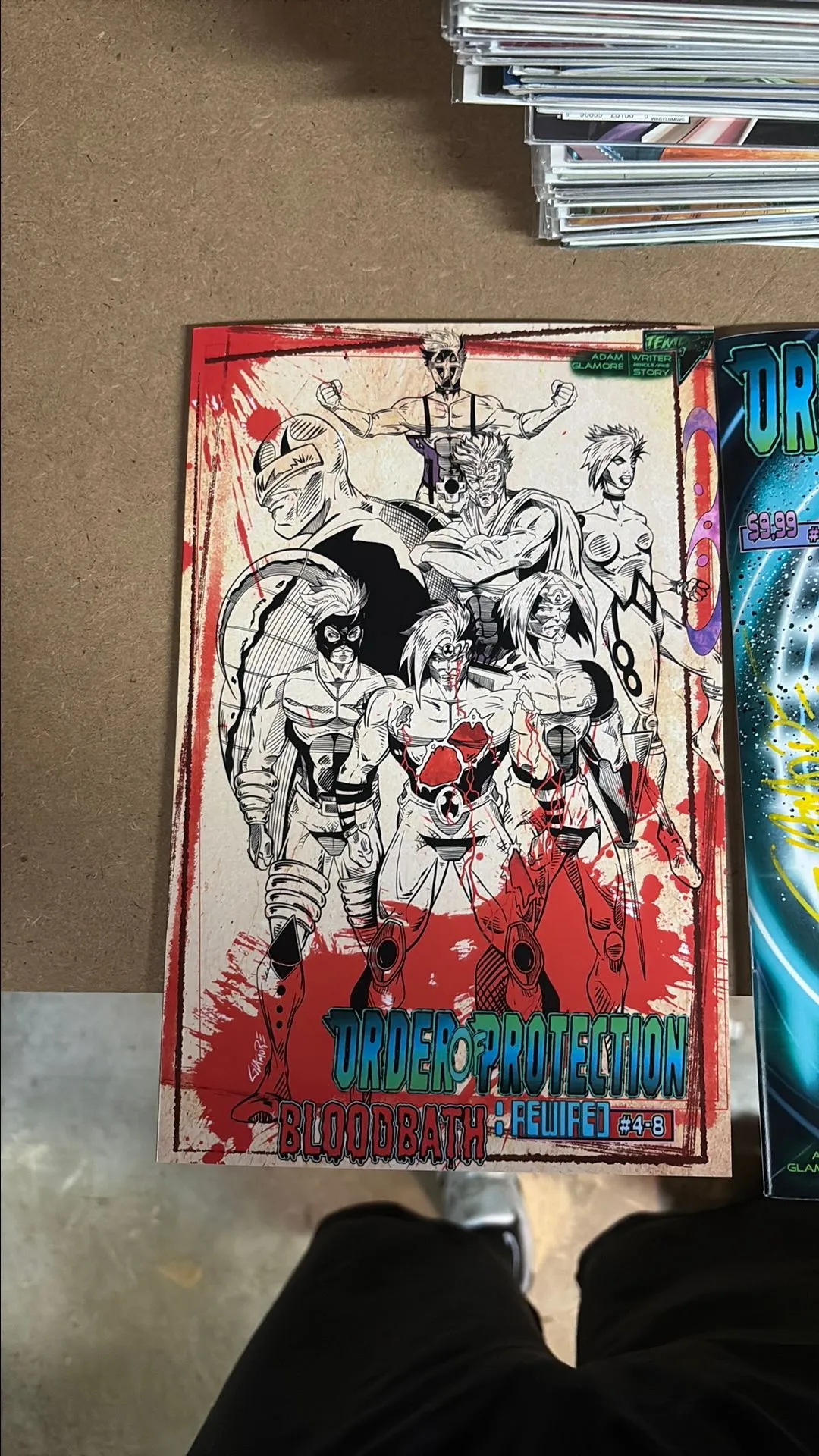 Product image for Order of Protection: Bloodbath. 76 pgs. By me