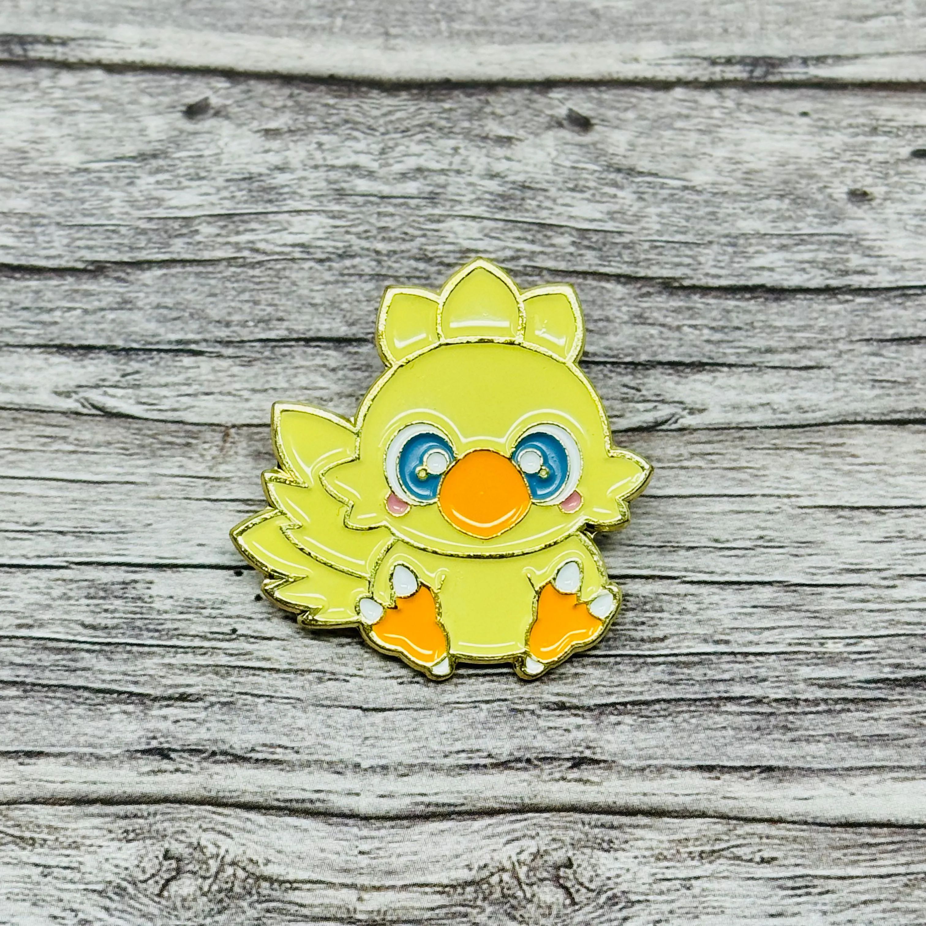 Product image for Chibi Chocobo Final Fantasy Fanmade Pin New