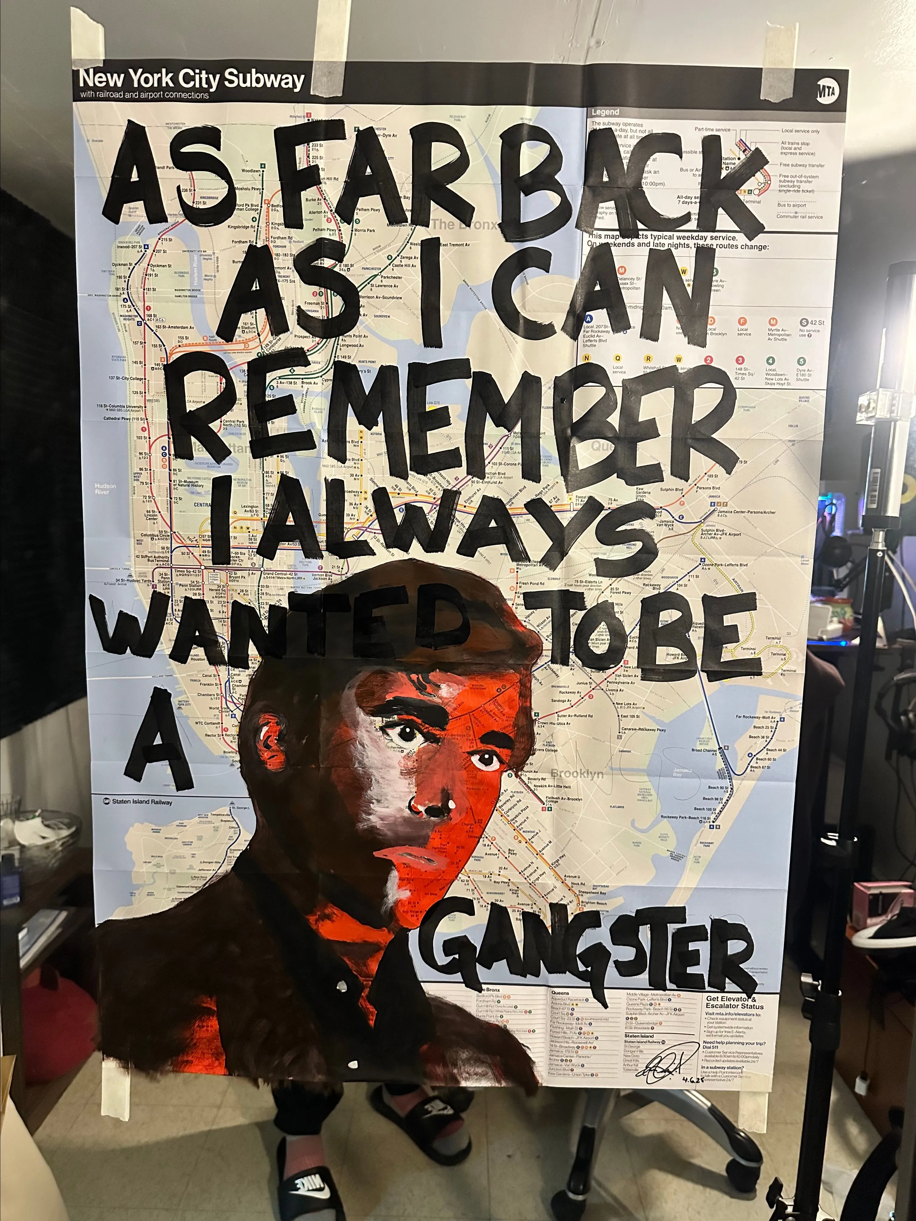 Goodfellas Quote - As Far Back As I Can Remember I Always Wanted To Be A  Gangster · Whatnot: Shop, Sell, Connect, image size:3024x4032