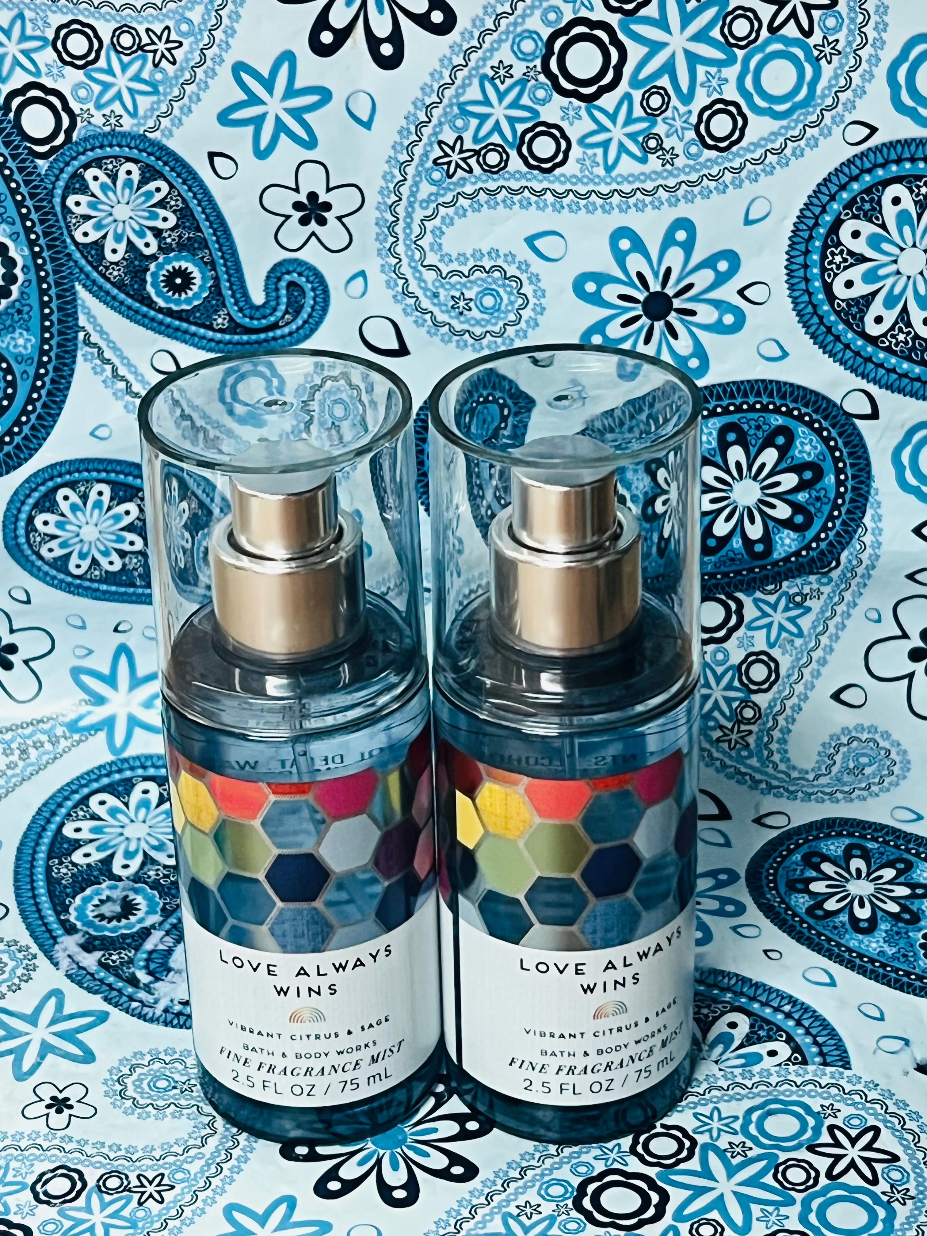 Product image for 2 NEW Bath & Body Works LOVE ALWAYS WINS  Body Mist, 2.5 OZ TRAVEL SIZE
