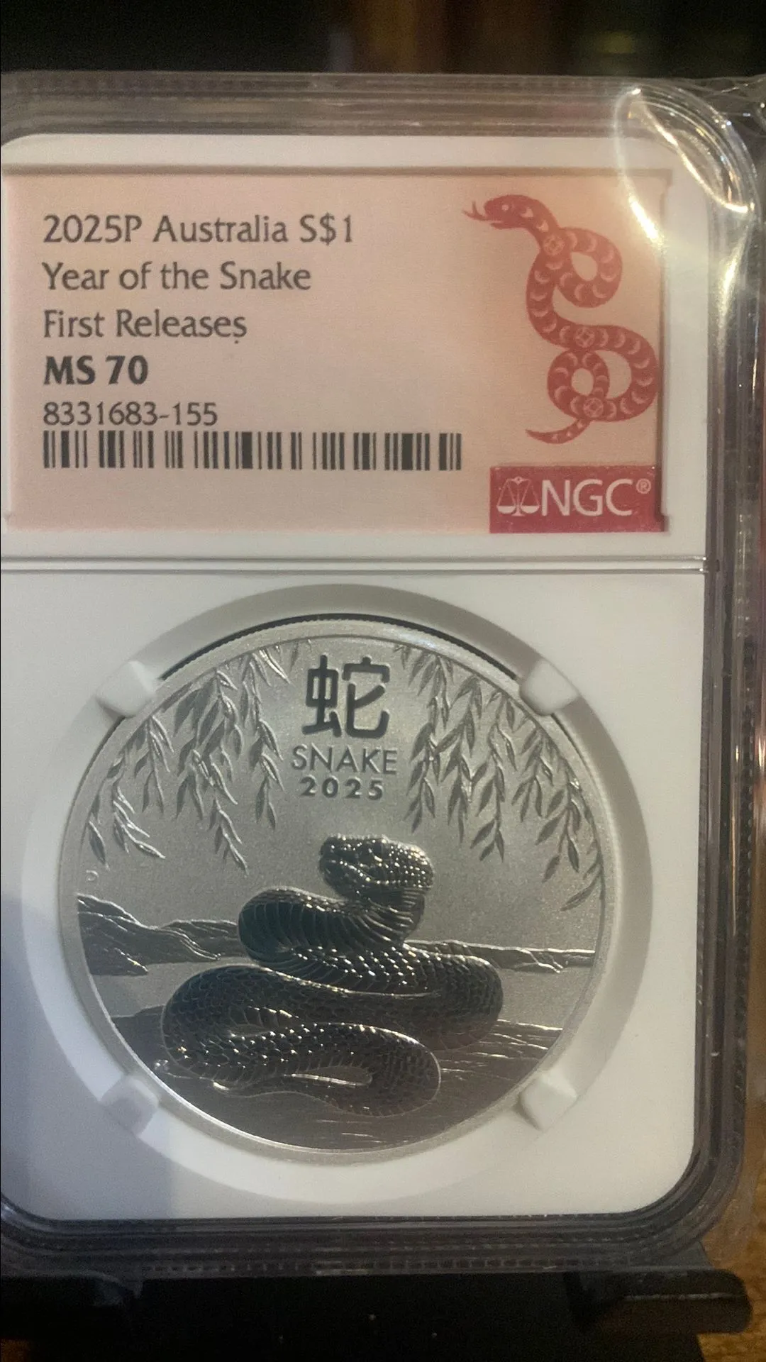 Product image for 2025 p year of the snake