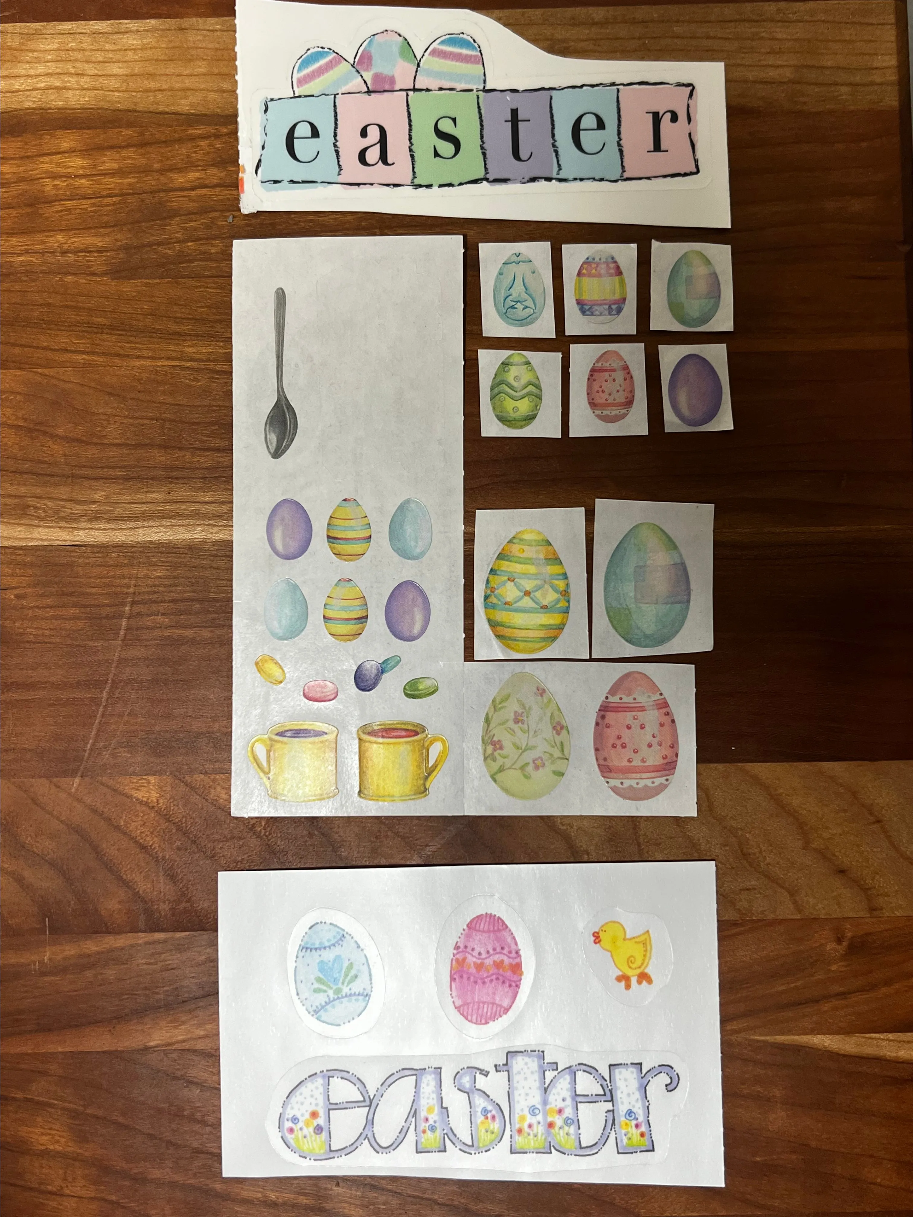 Product image for 0012. Easter Themed Stickers