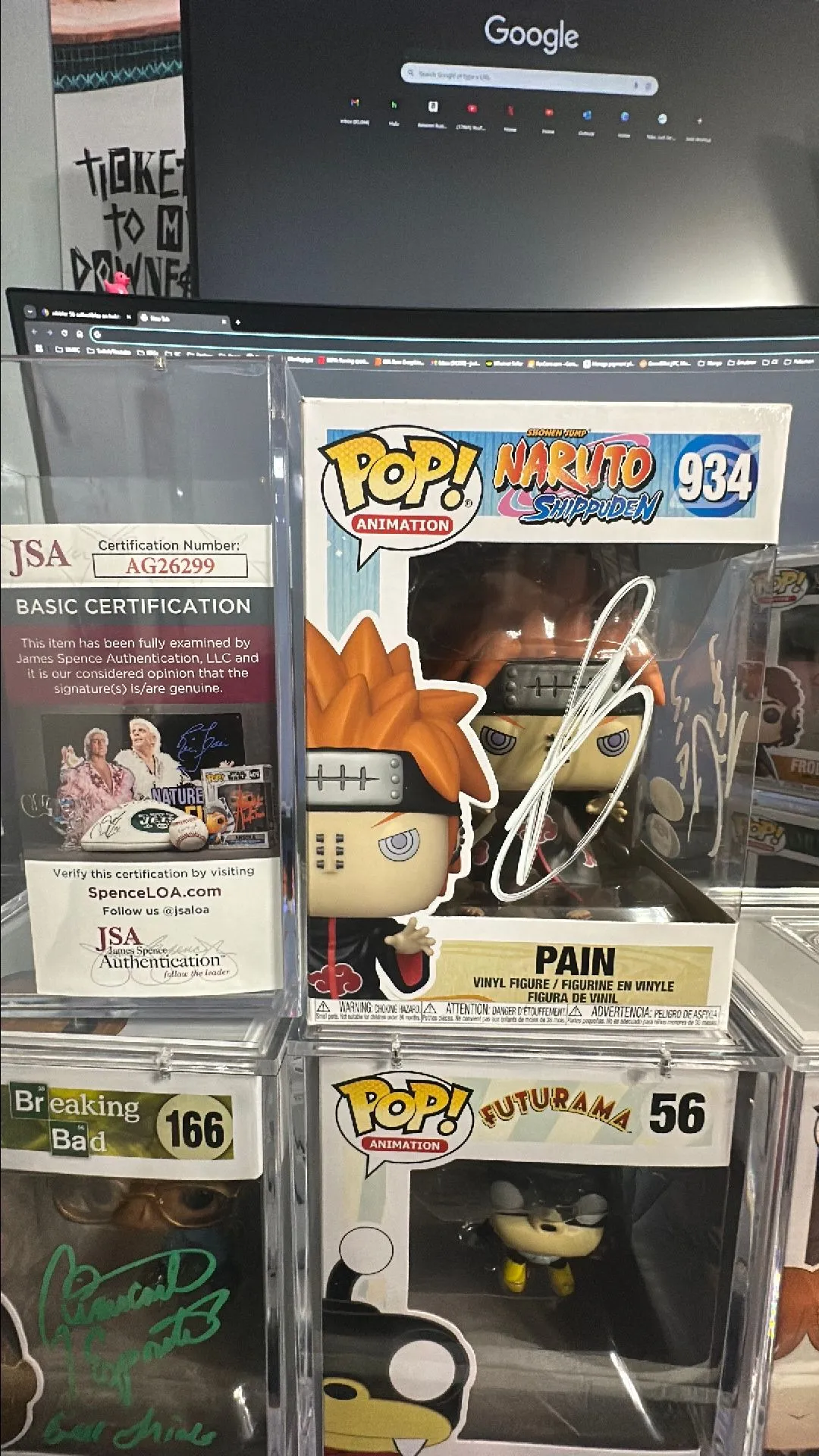 Product image for Troy Baker signed pain