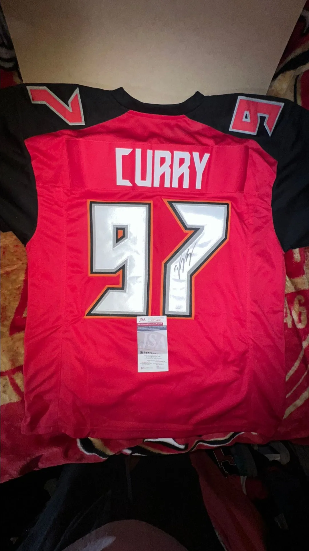 Product image for Vinny Curry Signed Jersey