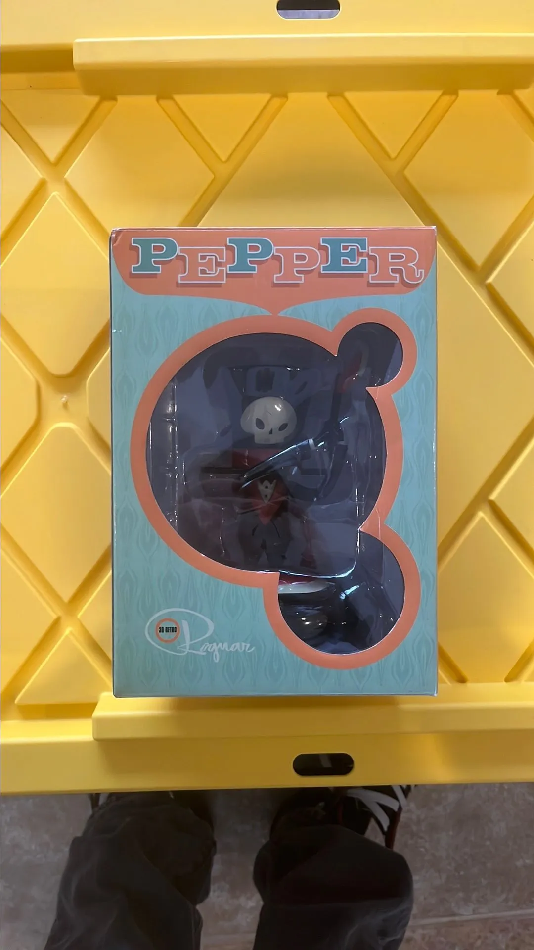 Product image for Pepper 3D Retro Rogmar, Blue And Orange box