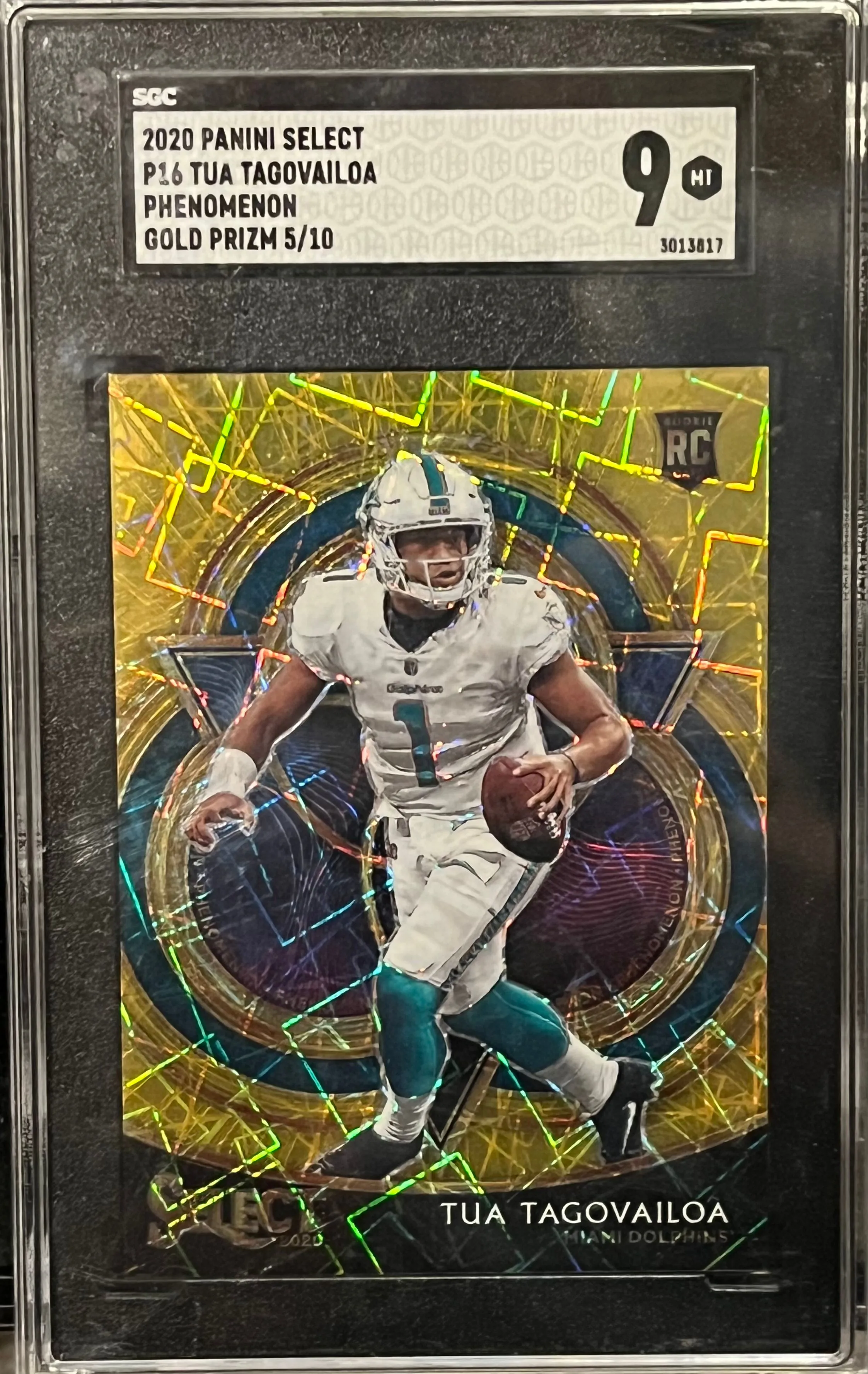Product image for 2020 RC Panini Select Gold Prizm /10