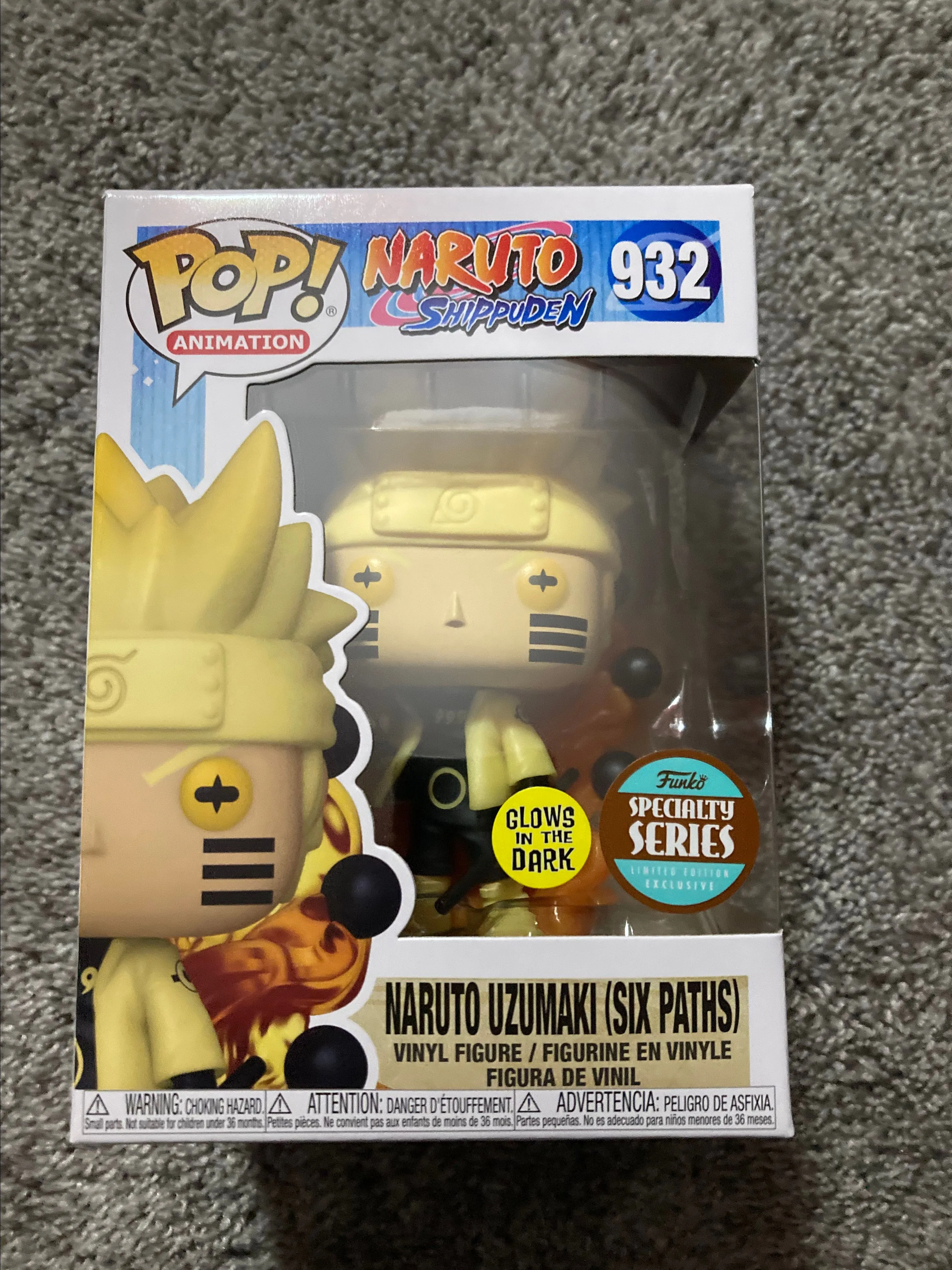 Product image for Naruto six paths gitd specialty series 932