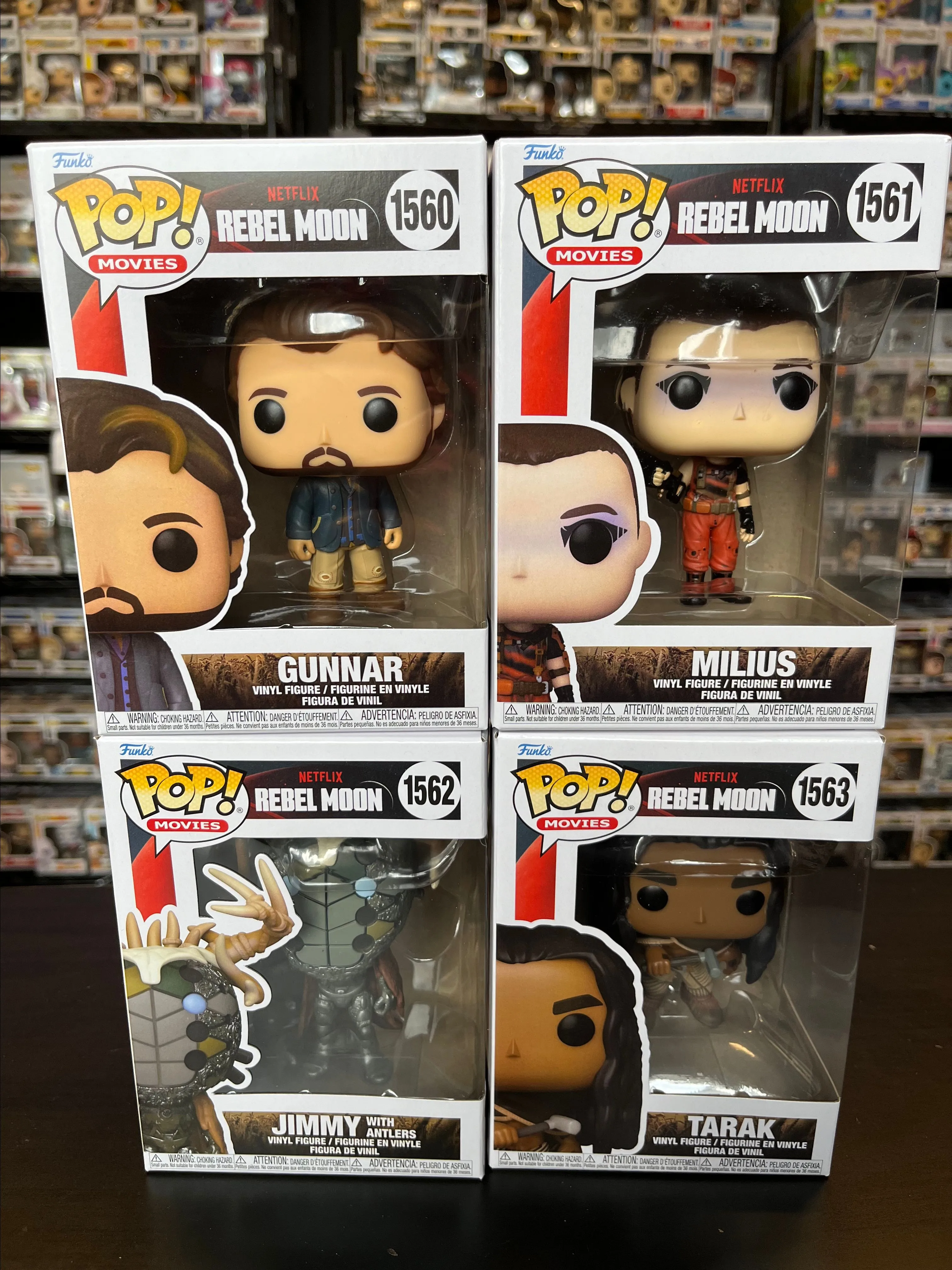 Product image for Funko Pop Rebel Moon Set