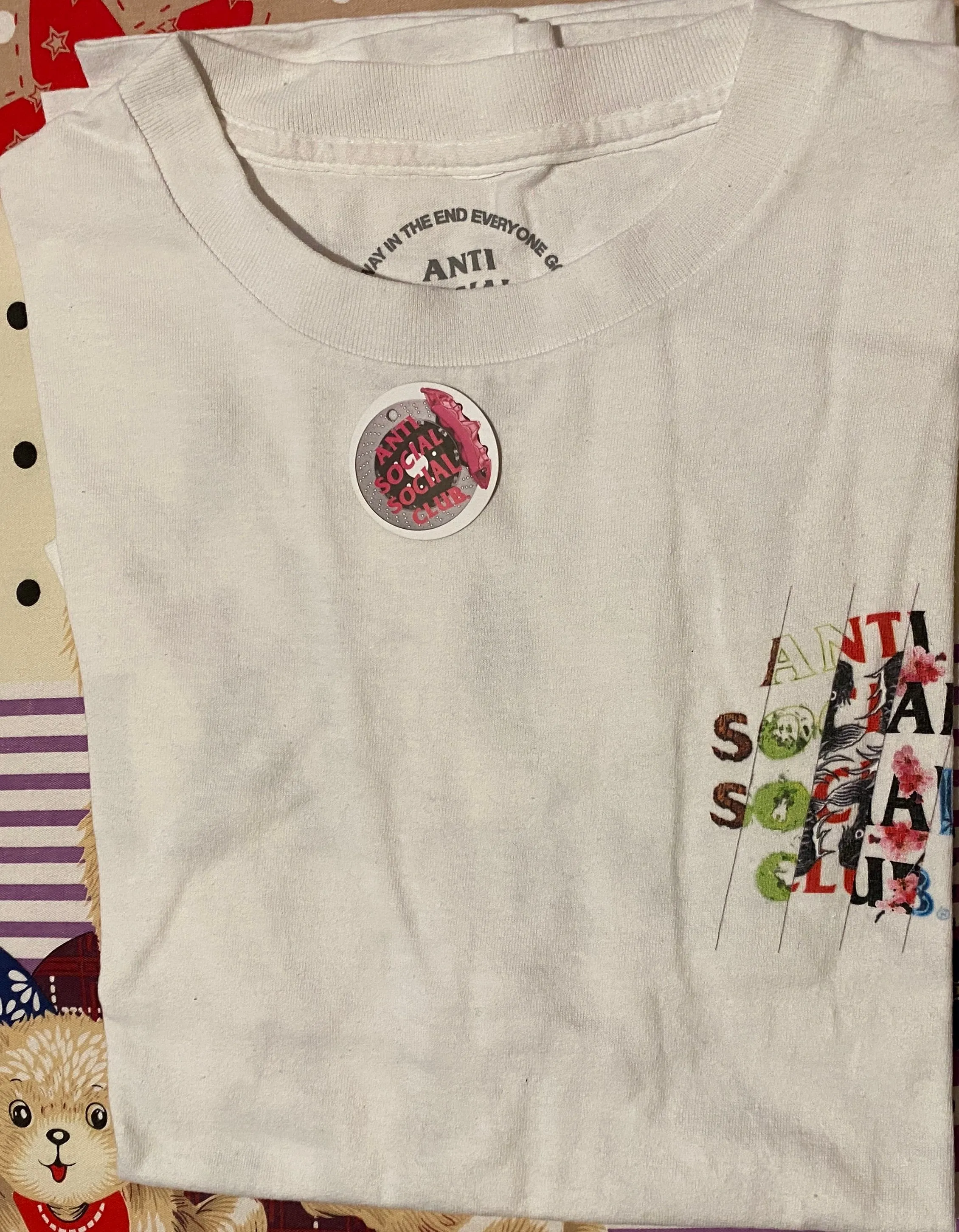 Product image for ASSC - madness white t-shirt size medium man