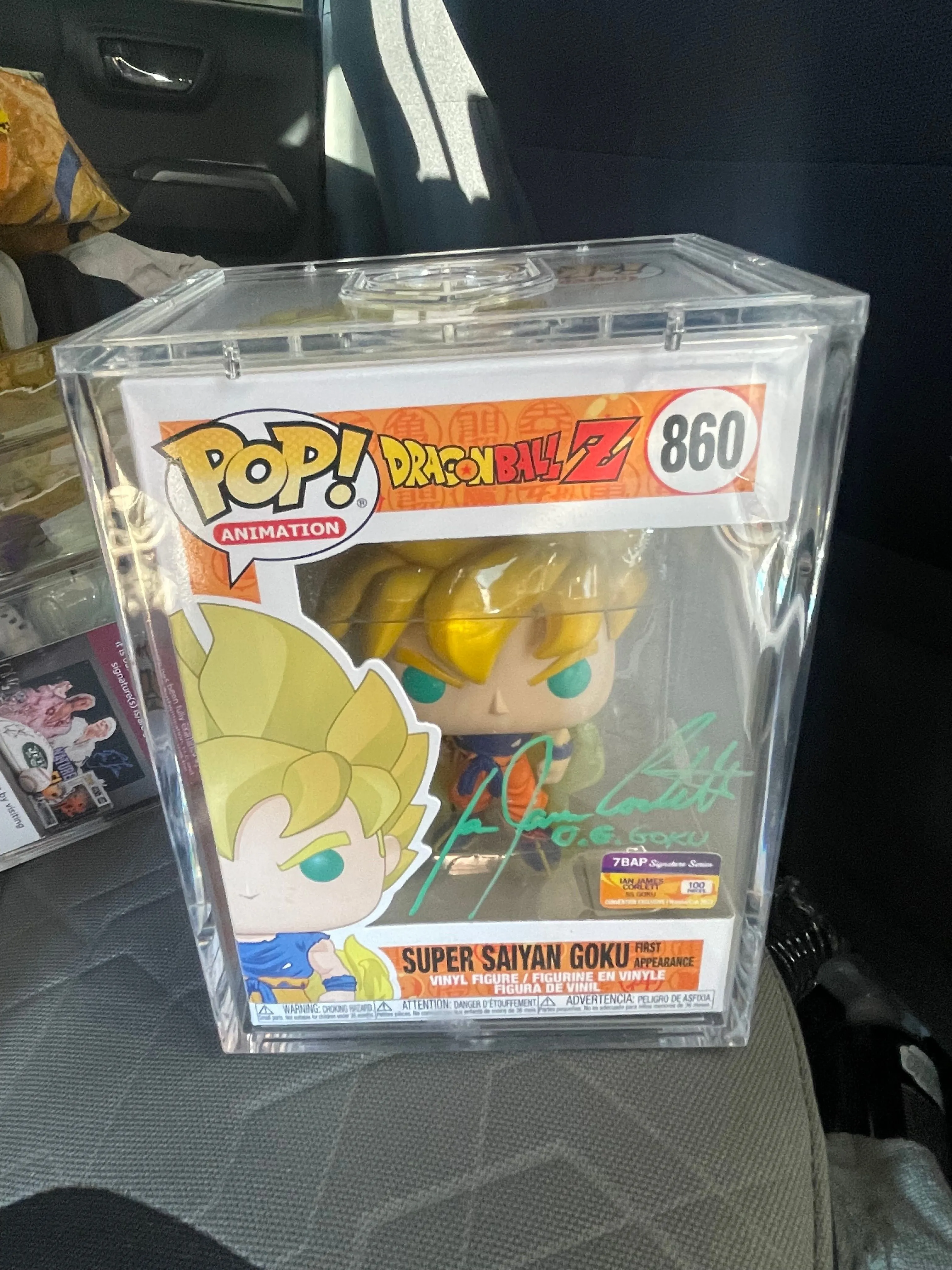 Product image for Super Saiyan Goku signed Ian