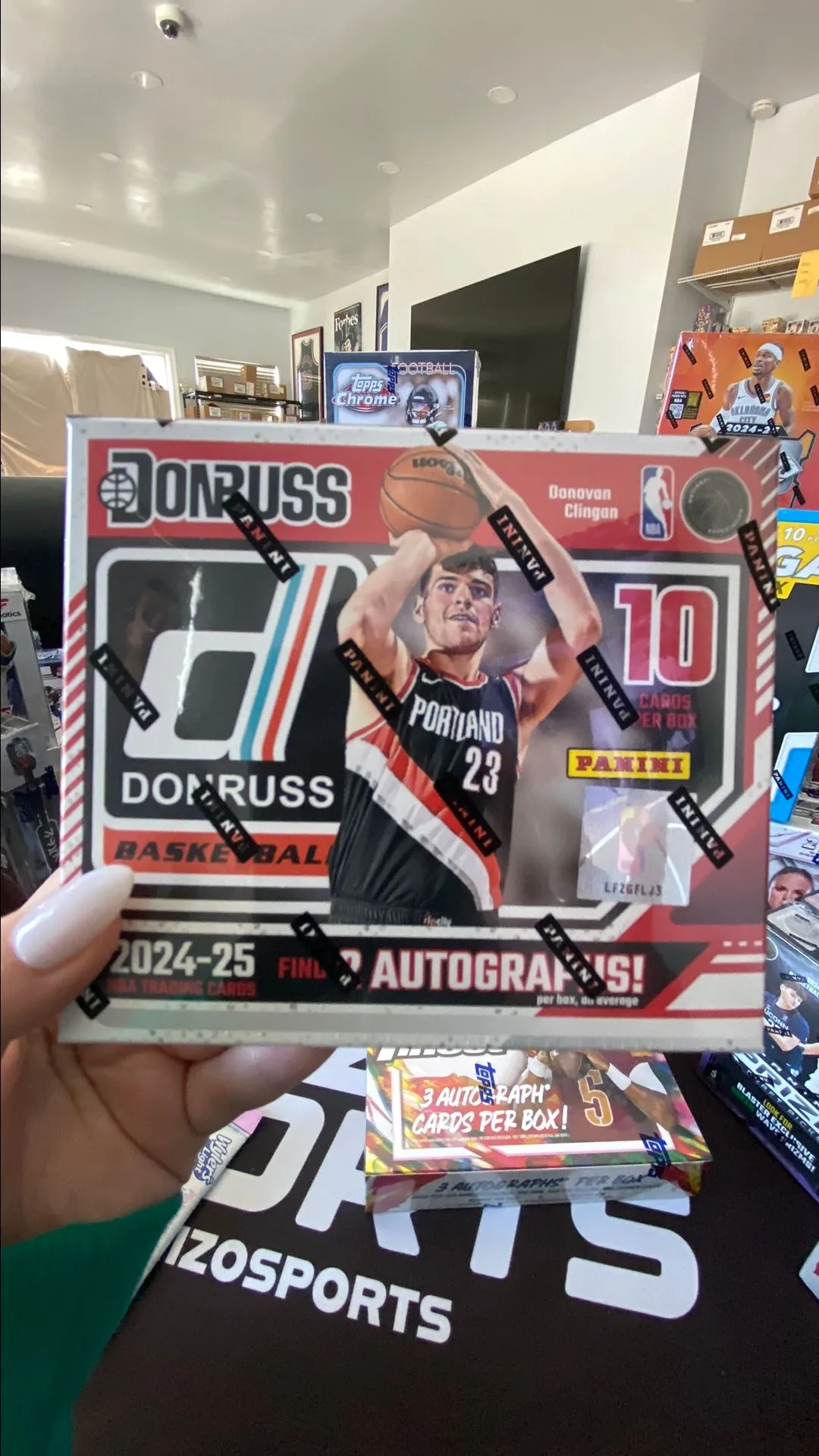 Product image for 2024-25 Panini Donruss a choice box