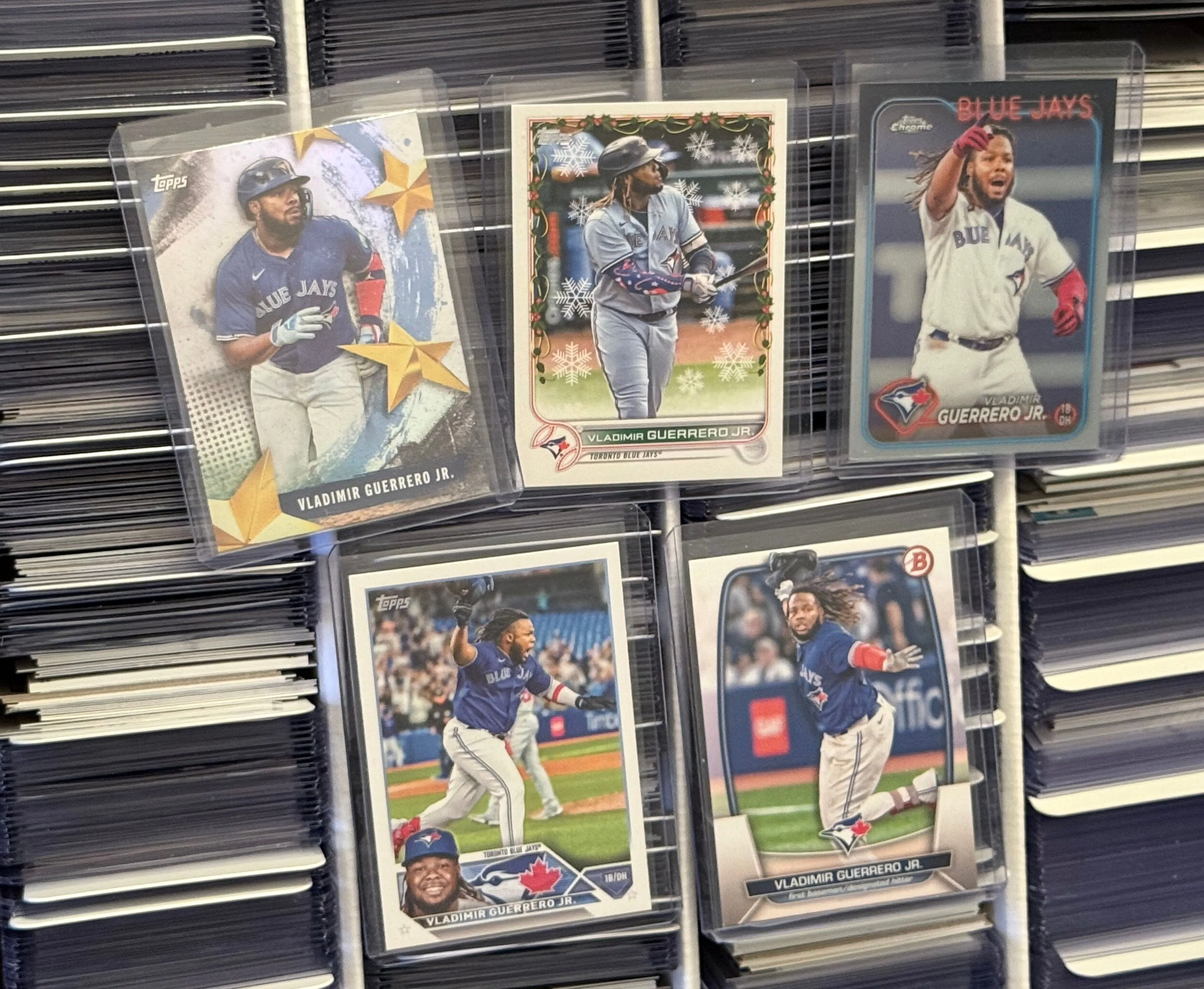Product image for #48b Vladimir Guerrero Jr. - 5 Assorted Cards