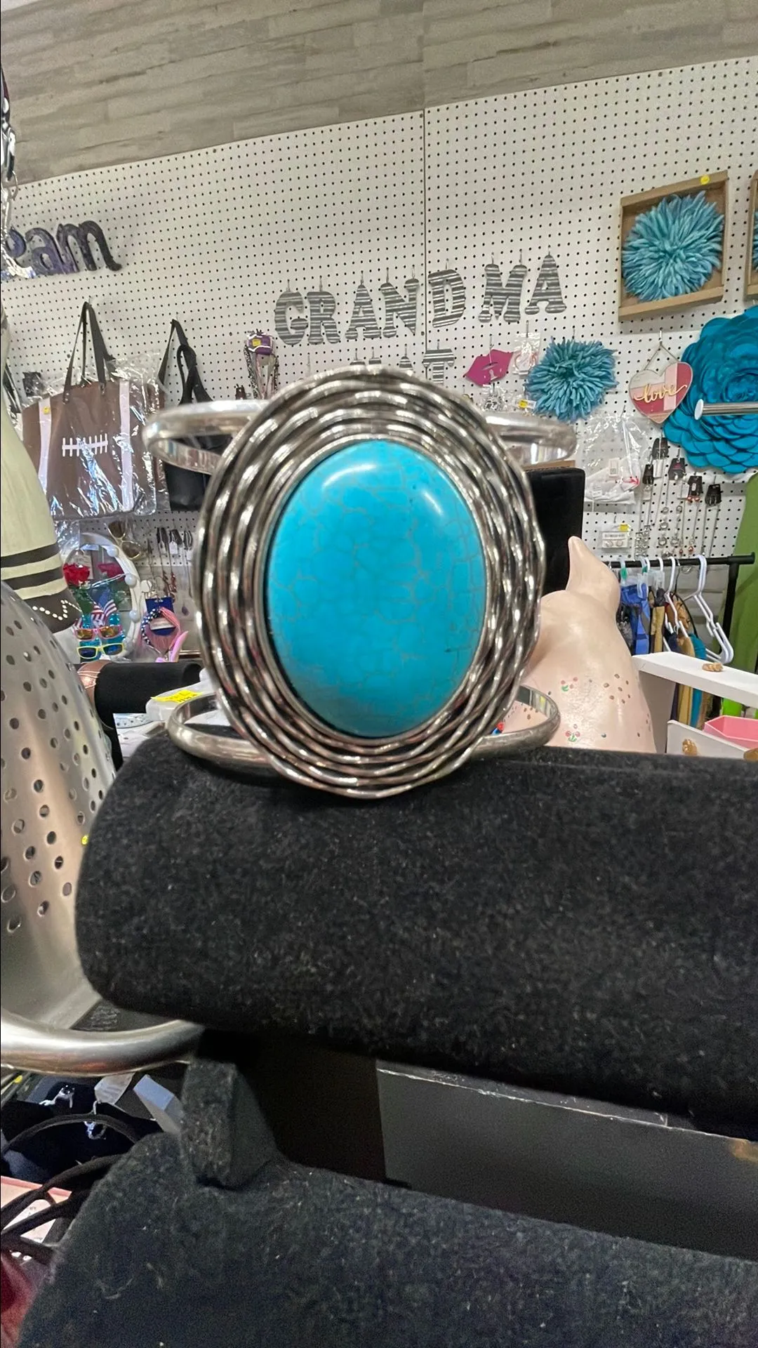 Product image for Silver Bracelet/ Turquoises Bead, Used