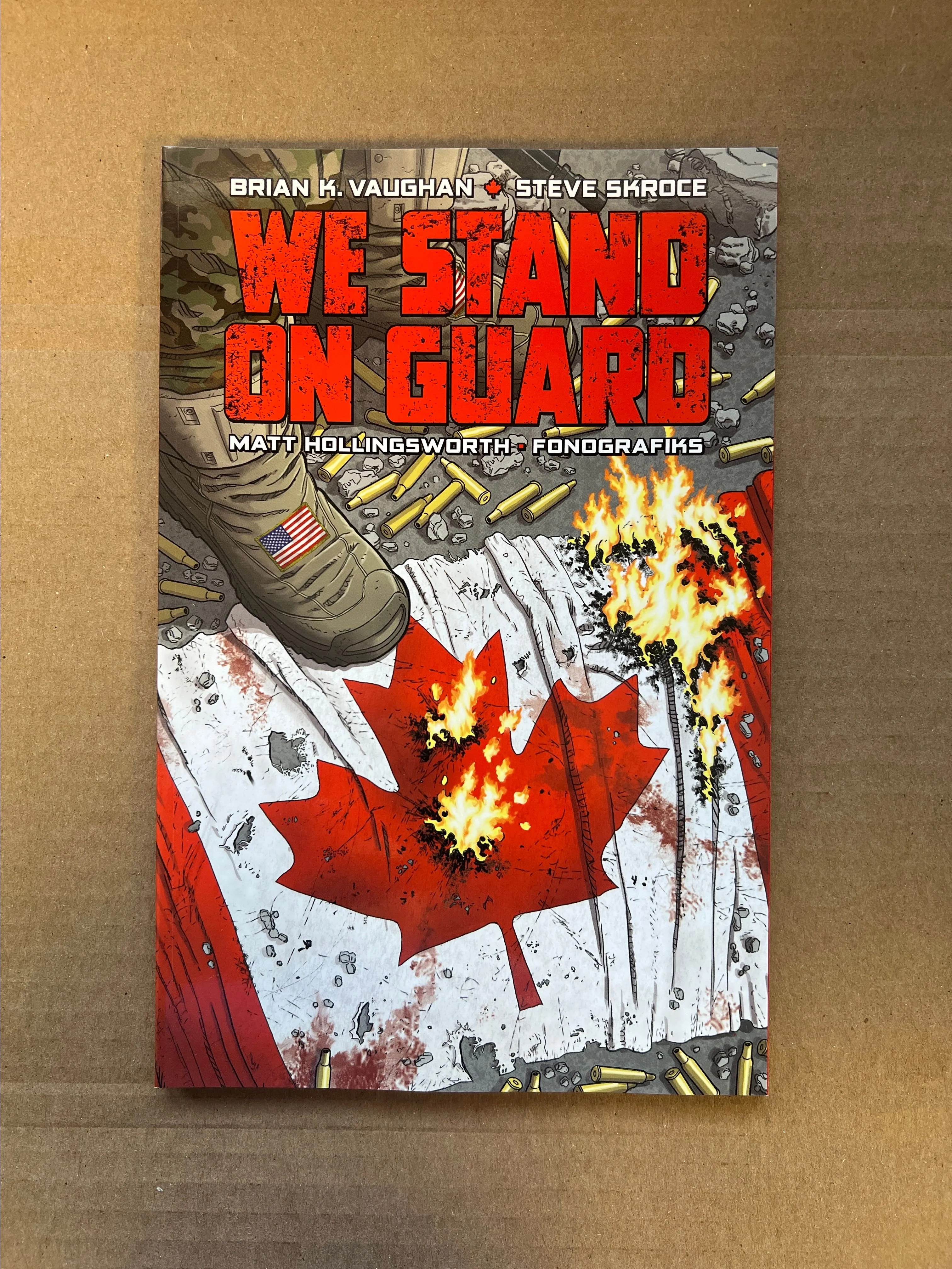 Product image for WE STAND ON GUARD TPB - BRIAN K VAUGHAN