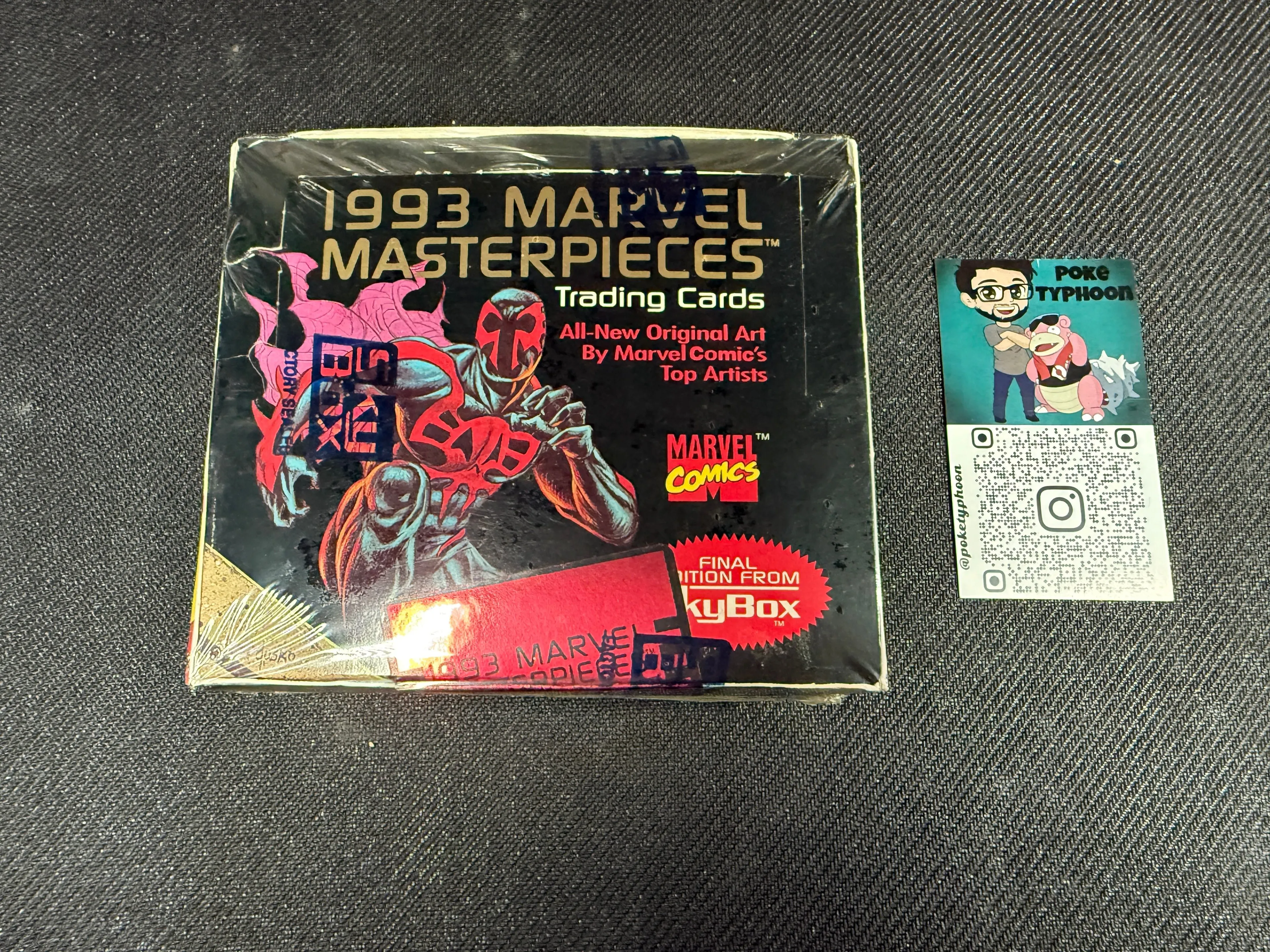 Product image for 1993 SKYBOX MARVEL MASTERPIECES 36 PACKS SEALED HOBBY BOX SERIAL #/350000