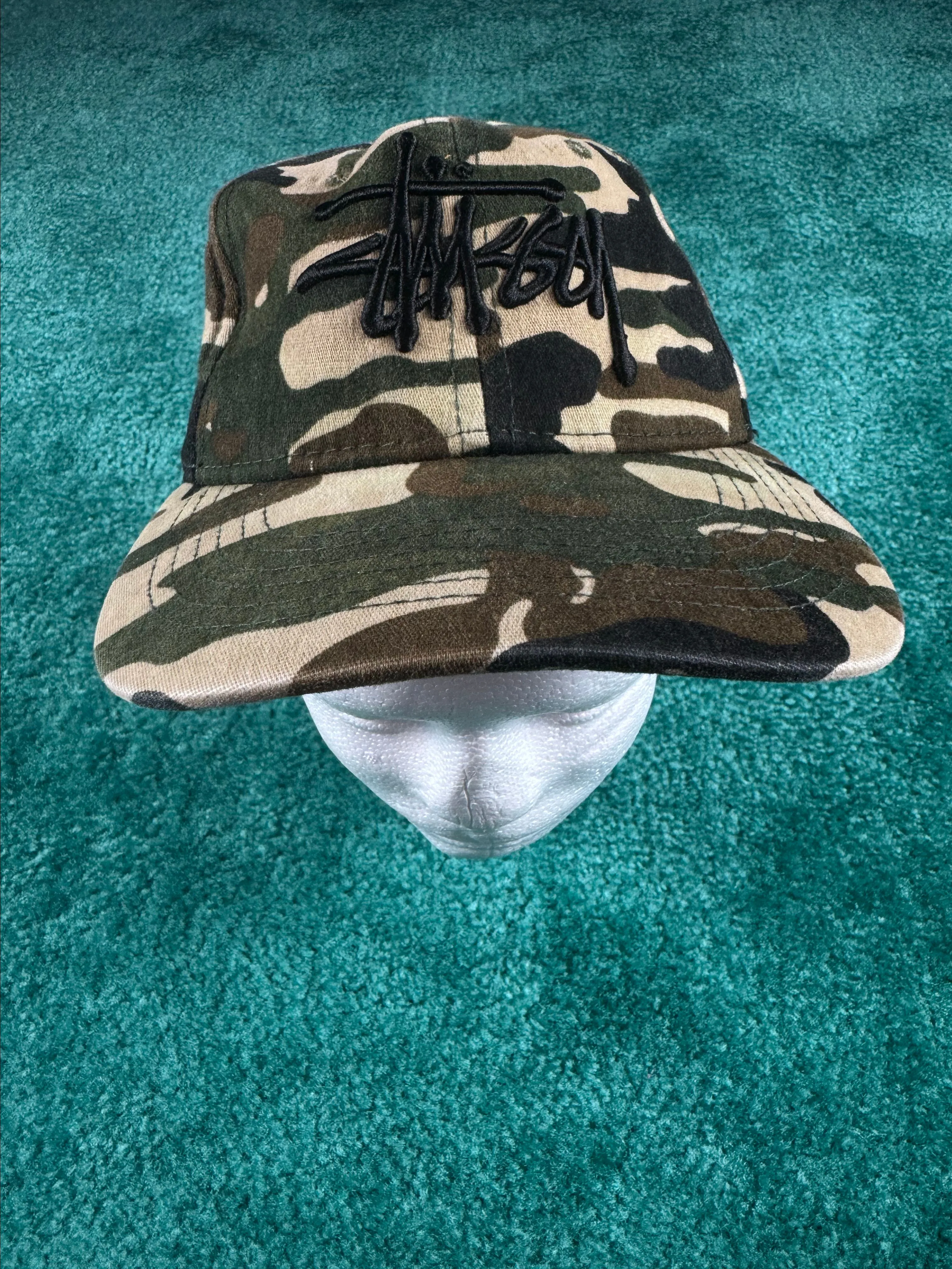 Product image for Y2K Stüssy Camo Cap