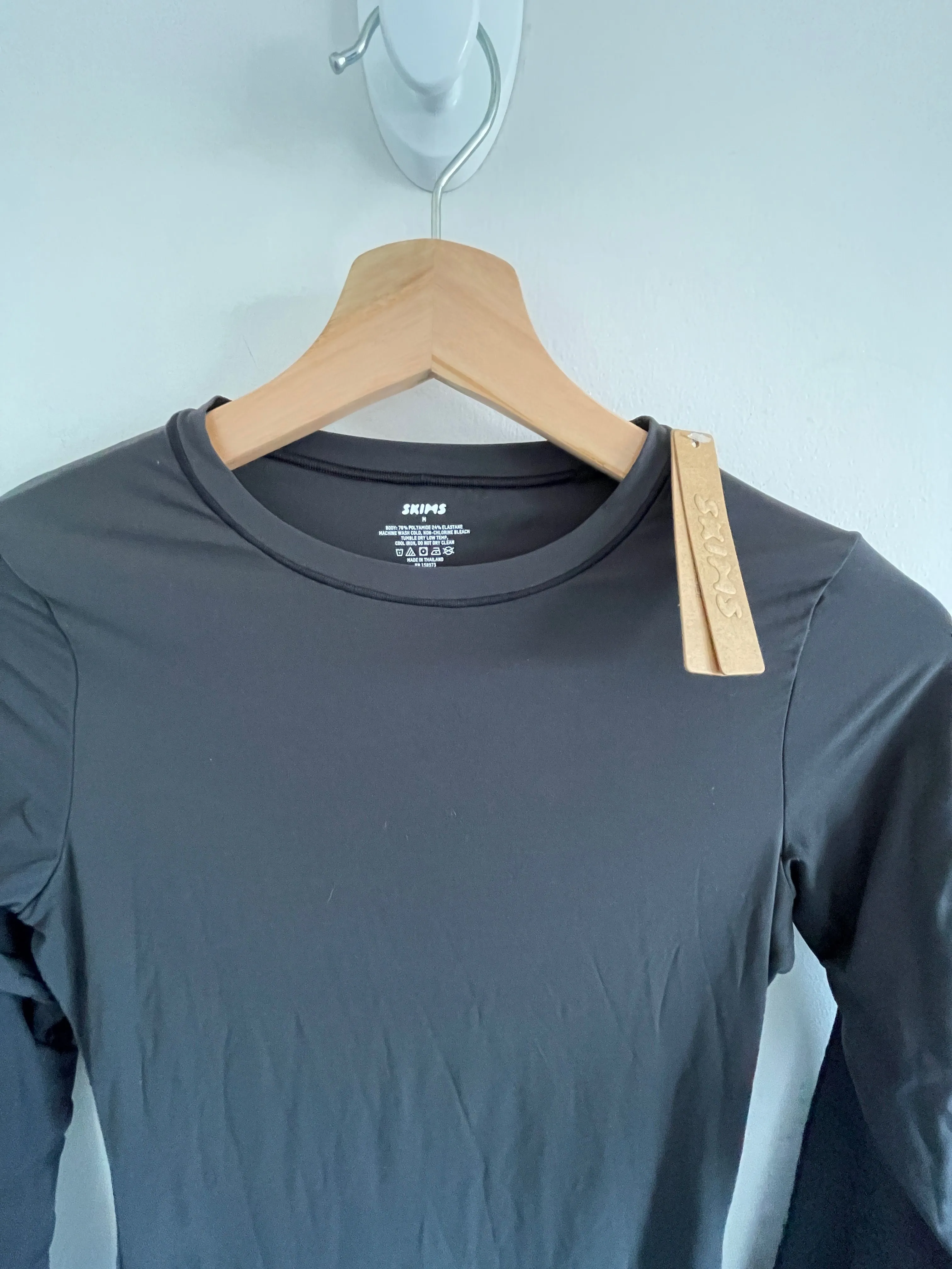 NWT SKIMS Fits Everybody Crew Neck Long Sleeve Maxi  Whatnot: Shop, Sell,  Connect