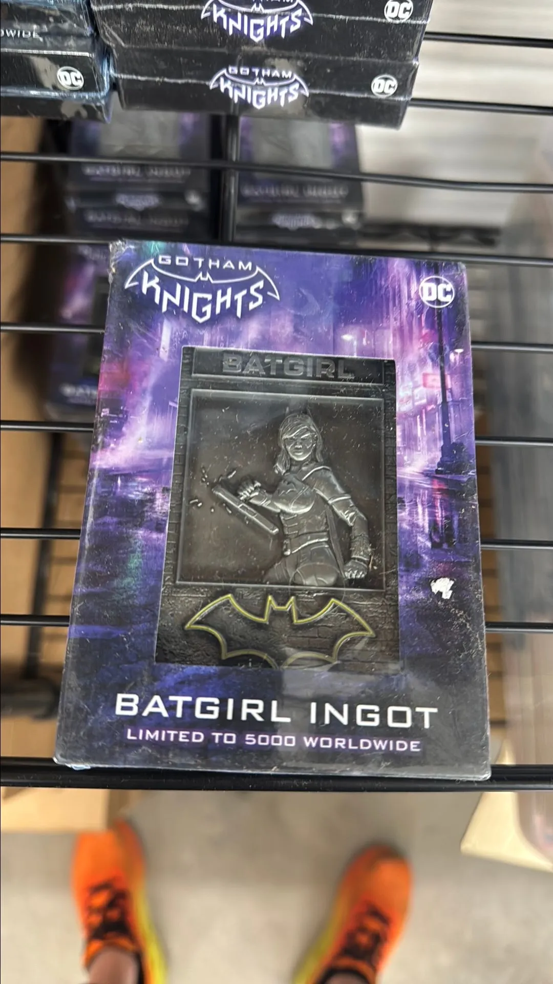 Product image for Batgirl Ingot.  Only 5000 made.