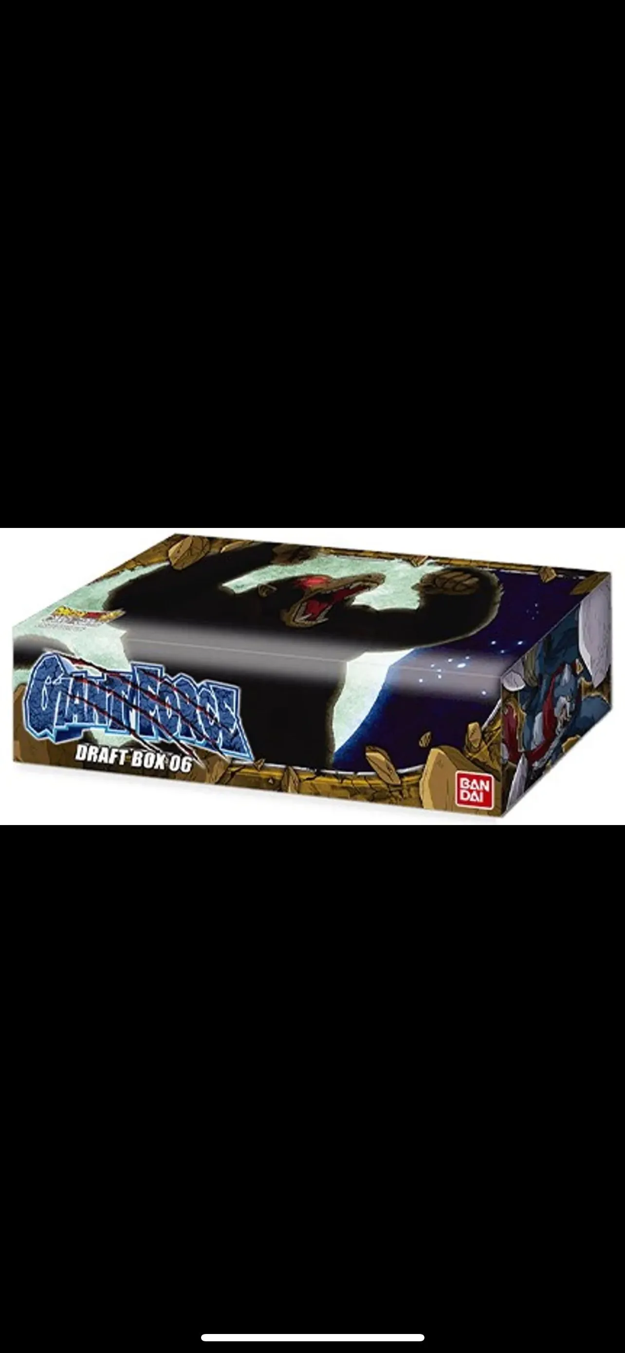 Product image for Dragon ball super card game Draft box 06 giant force
