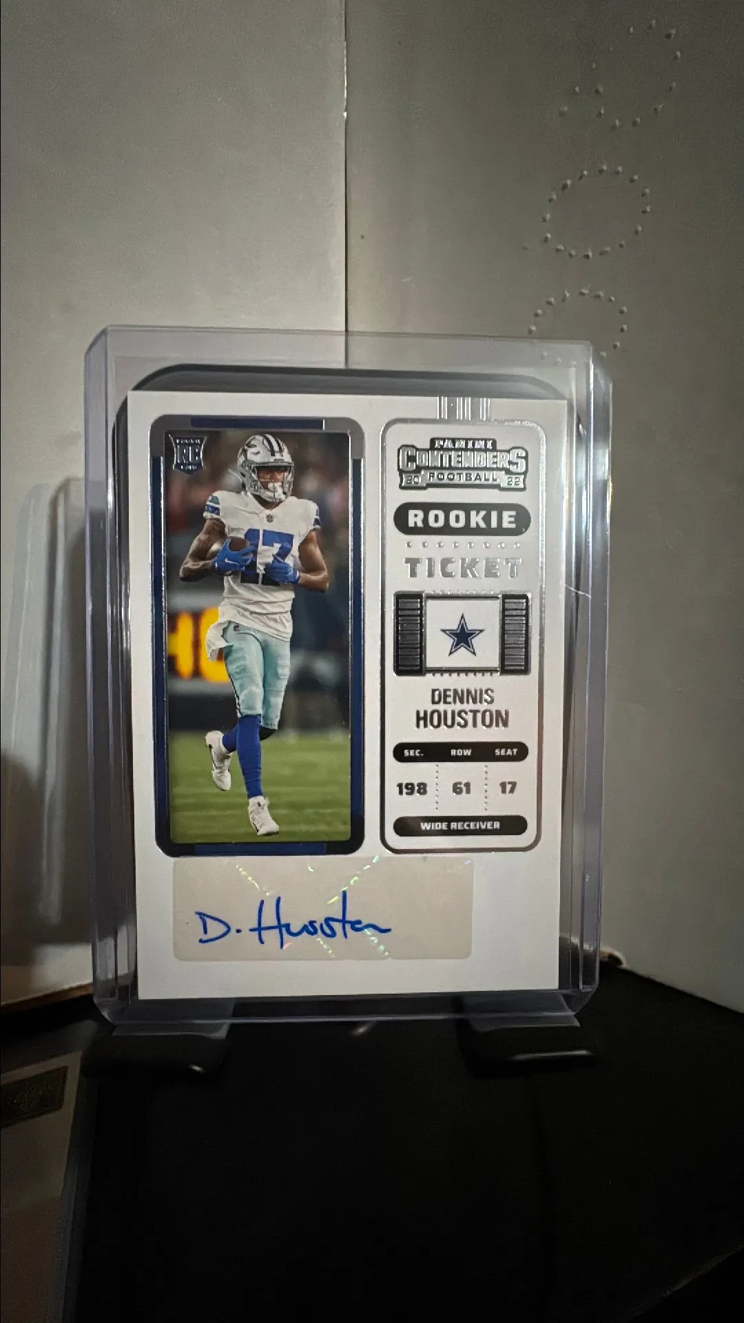Product image for 2022 Panini Contenders #267 Dennis Houston RC Auto
